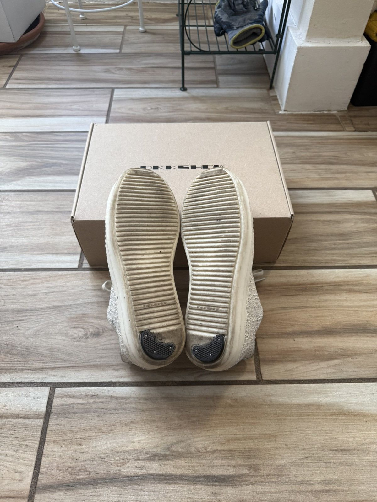 Rick Owens Rick Owens crackpaint ramones Size US 10 / EU 43 - 3 Thumbnail