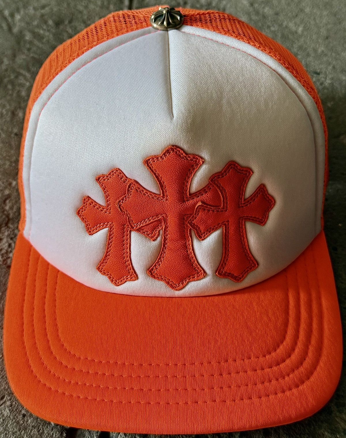 Chrome Hearts - Leather Cross Cemetery - Trucker Hat