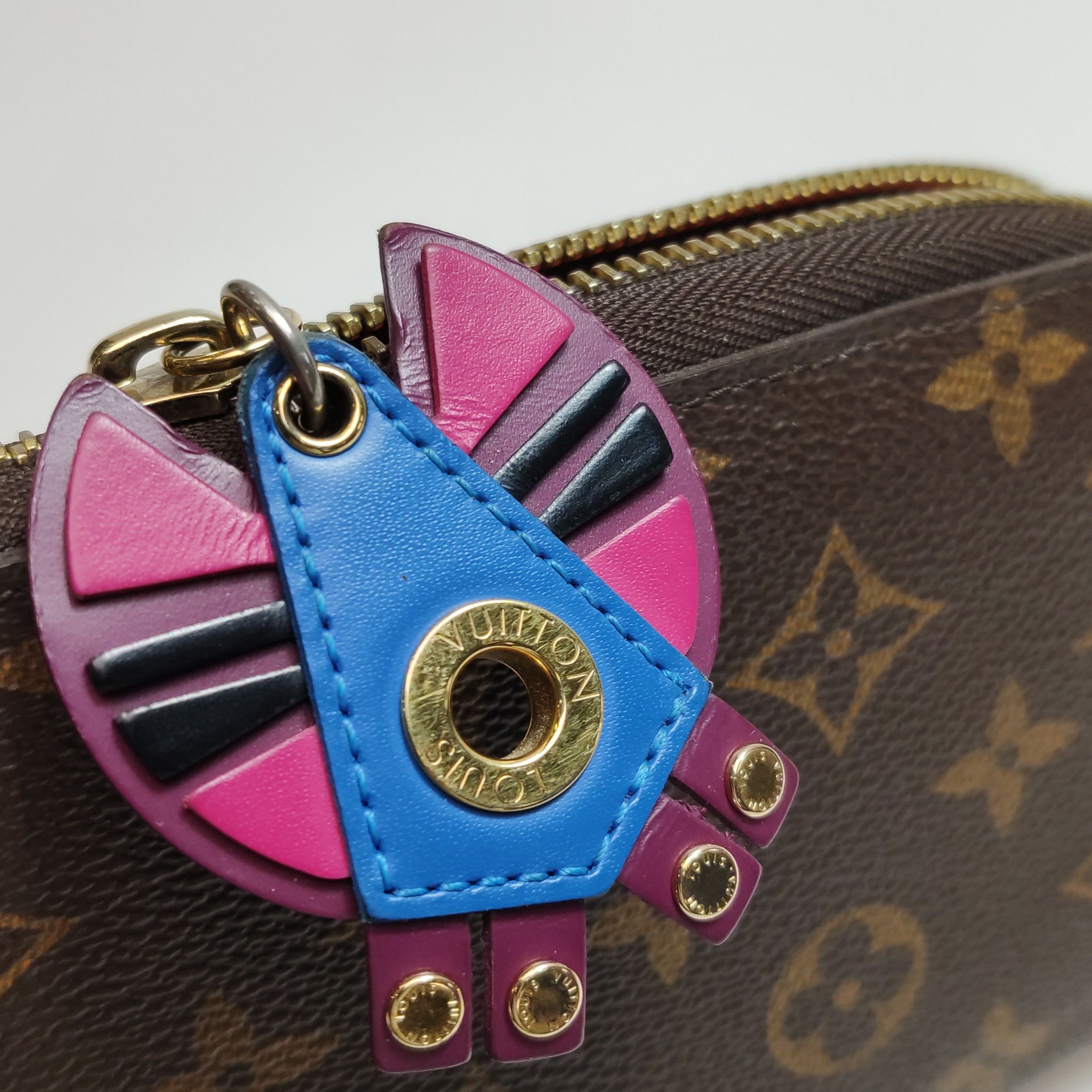 Louis Vuitton Louis Vuitton (LV) Zippy cowhide colorblocked Monogram prin Size ONE SIZE - 4 Thumbnail