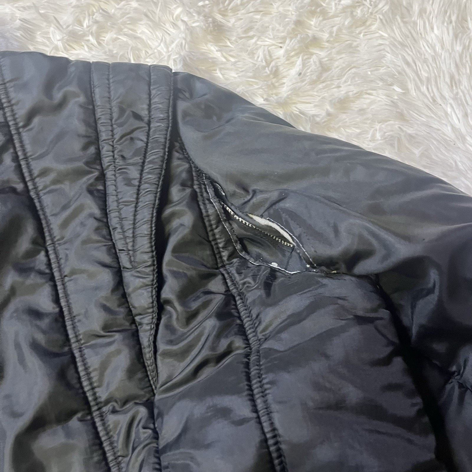Other Y R Puffer Coat Womens 2XL BLACK Midi Jacket polyester Zip Size XXL / US 16-18 / IT 52-54 - 5 Thumbnail
