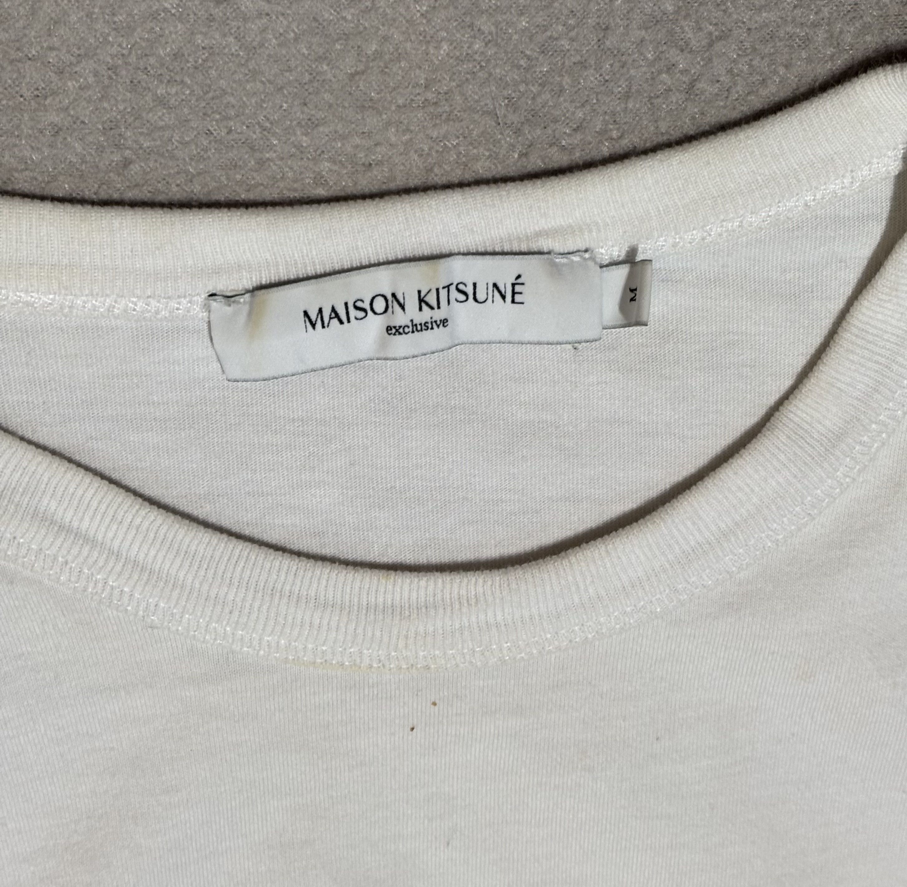 Maison Kitsune Maison Kitsune Exclusive T-shirt Size. M Size US M / EU 48-50 / 2 - 14 Thumbnail