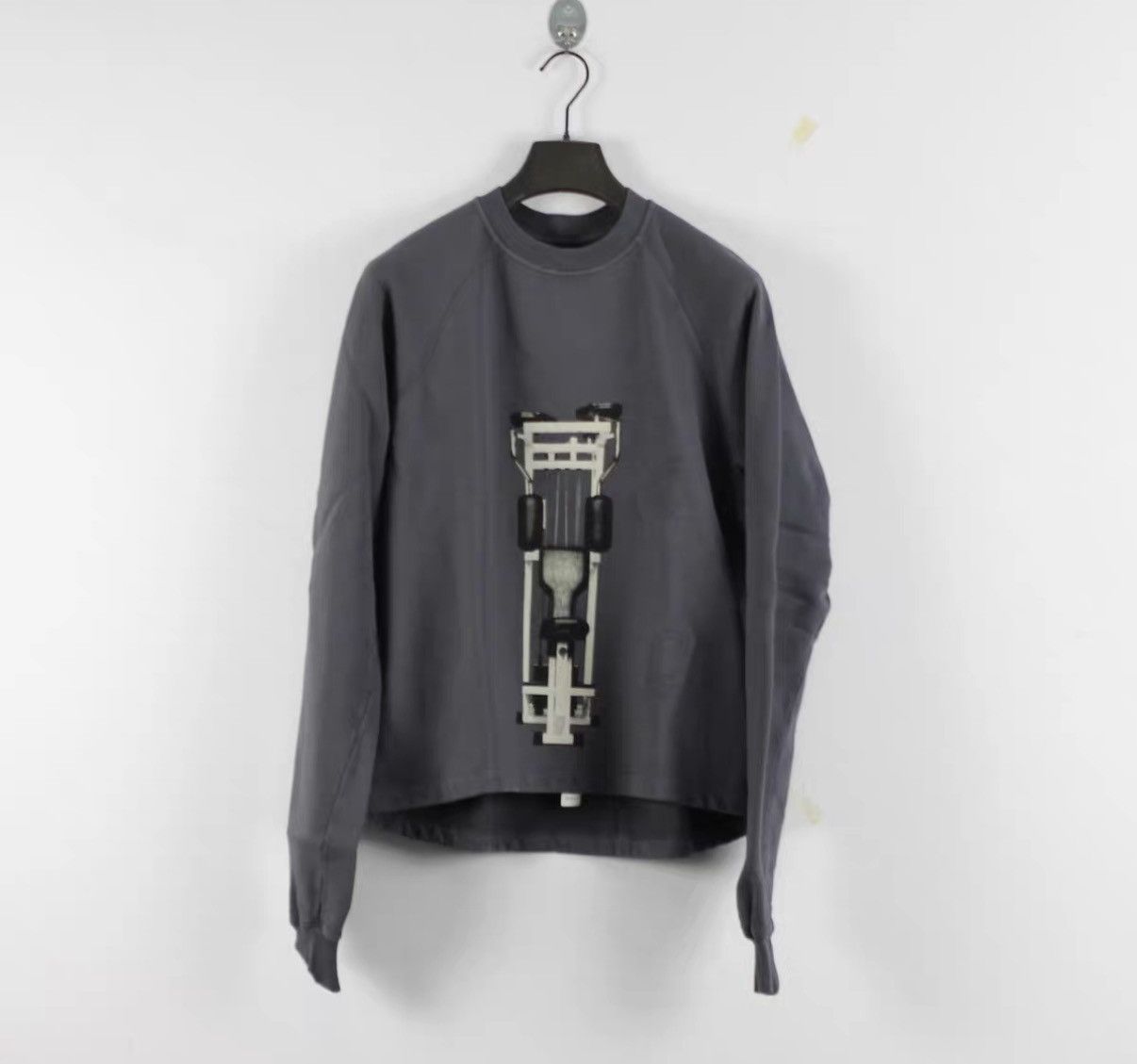 Rick Owens Rick Owens DRKSHDW Butterfly Machine Print Sweatshirt Size US M / EU 48-50 / 2 - 1 Thumbnail