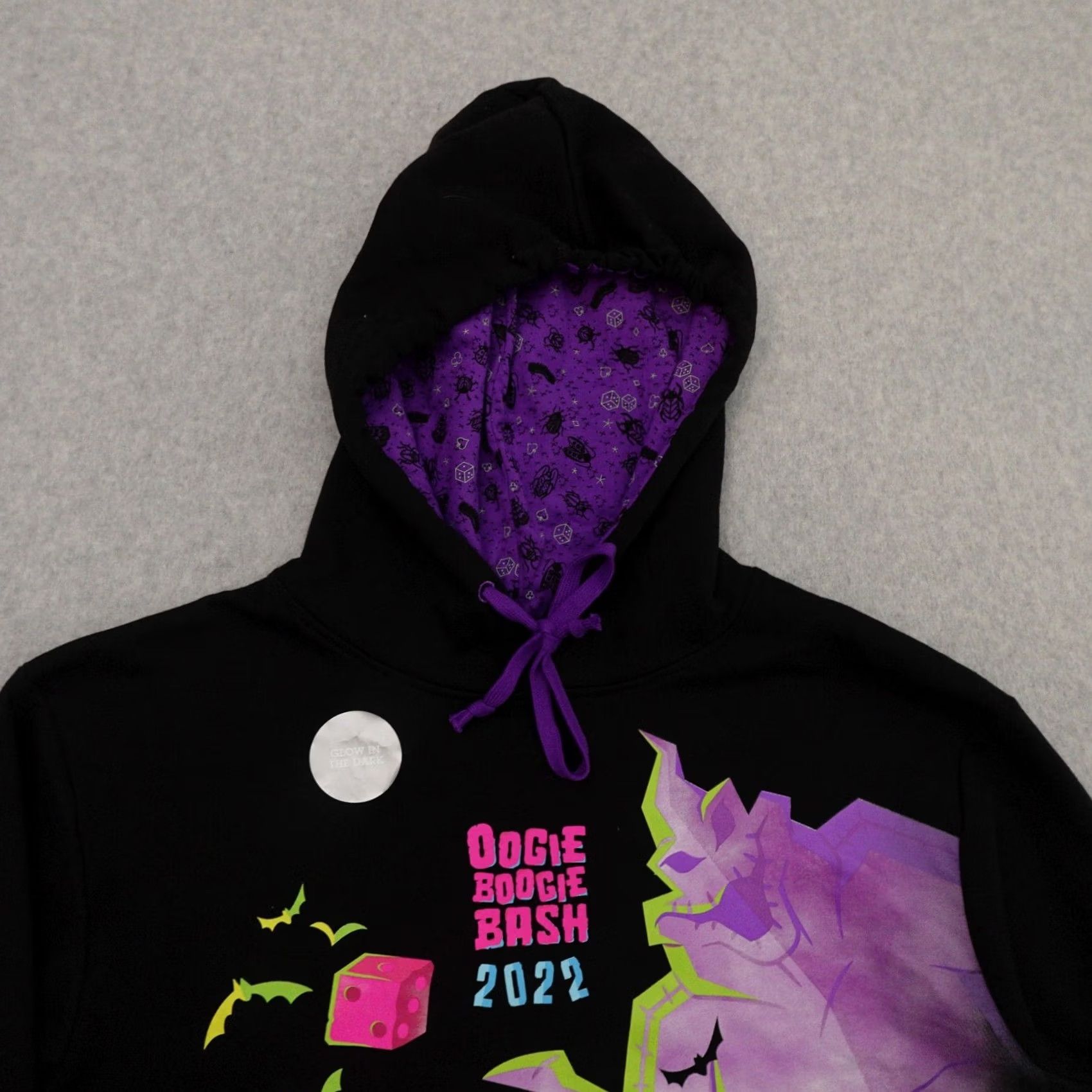 Disney VINTAGE Disney Oogie Boogie Bash 2022 Hoodie XL Men Black Pullover 24X31 MEASUREMENTS ARE PROVIDED IN PICTURES Mens XL Black Disney Hoodie Size US XL / EU 56 / 4 - 7 Thumbnail