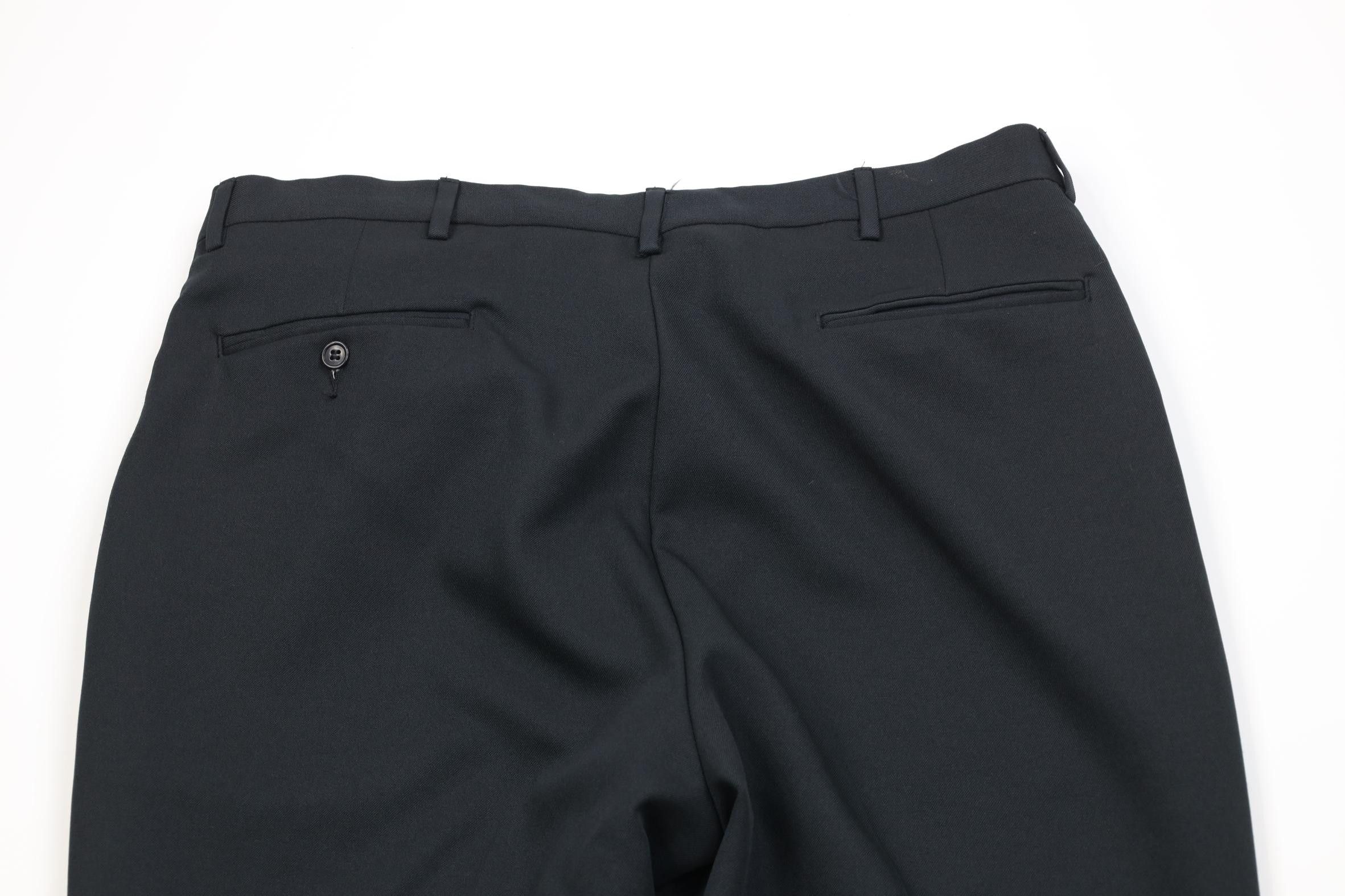Vintage Vintage 70s Streetwear Flared Wide Leg Chino Pants Black Size US 40 / EU 56 - 10 Thumbnail