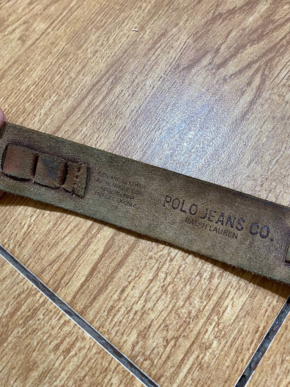 Polo Ralph Lauren Polo Jeans Co Ralph Lauren Belt Brown Leather Size ONE SIZE - 2 Thumbnail