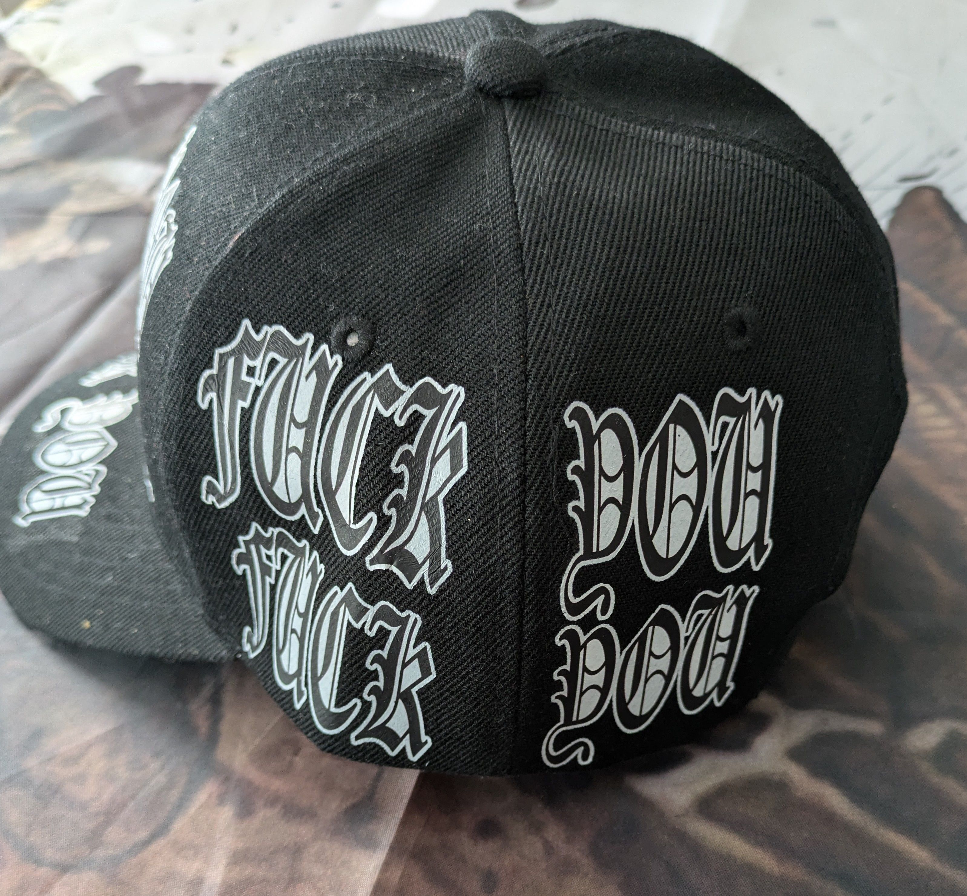 Other shitbysheff FUCK YOU Printed Cap Size ONE SIZE - 5 Thumbnail