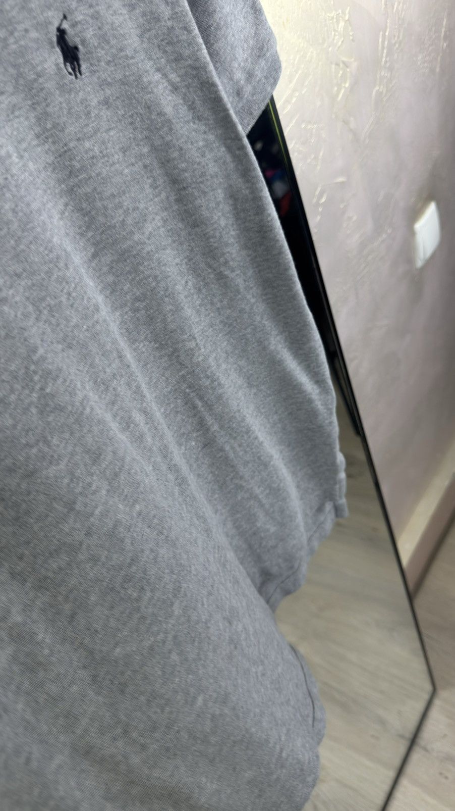 Polo Ralph Lauren Polo Ralph Lauren Iconic Grey Piqué Cotton Polo Shirt Size US L / EU 52-54 / 3 - 5 Thumbnail