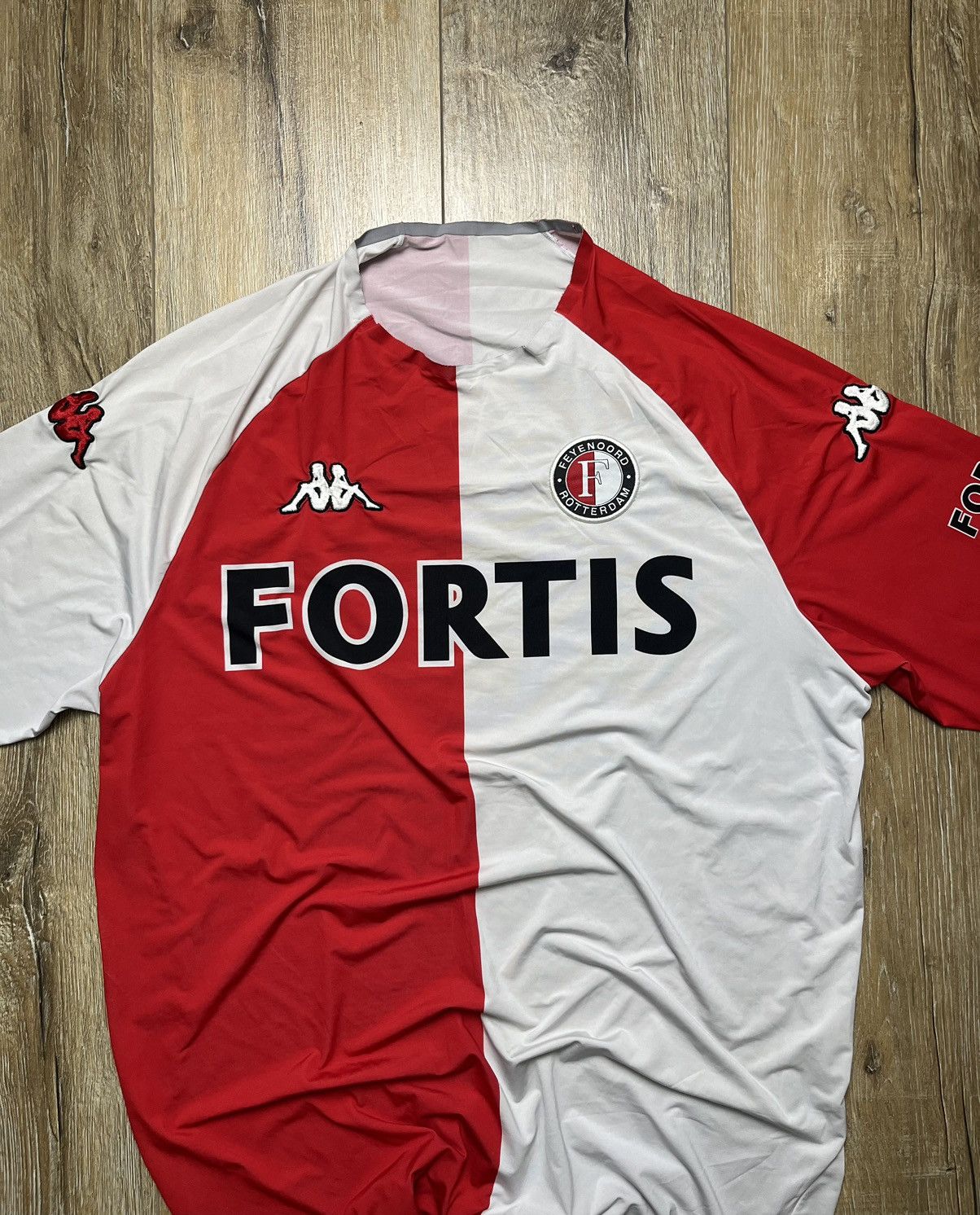 Kappa VINTAGE FEYENOORD 2006 JERSEY Size US XL / EU 56 / 4 - 2 Thumbnail