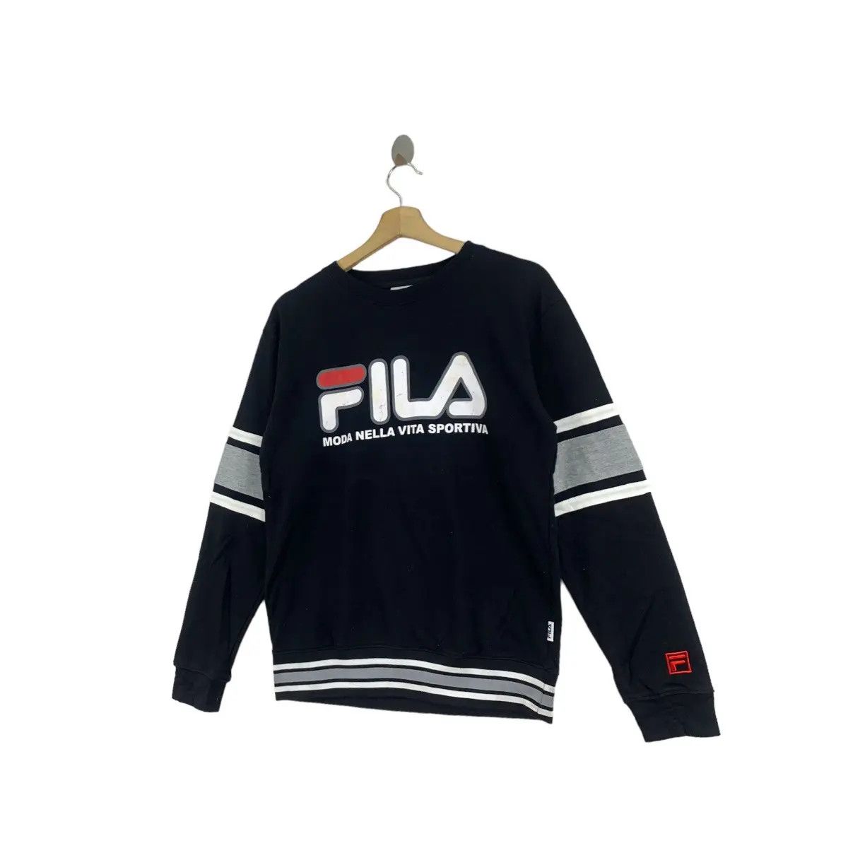 Fila Vintage FILA MODA NELLA Vita Sportiva Italia Sweatshirt Size M / US 6-8 / IT 42-44 - 2 Thumbnail