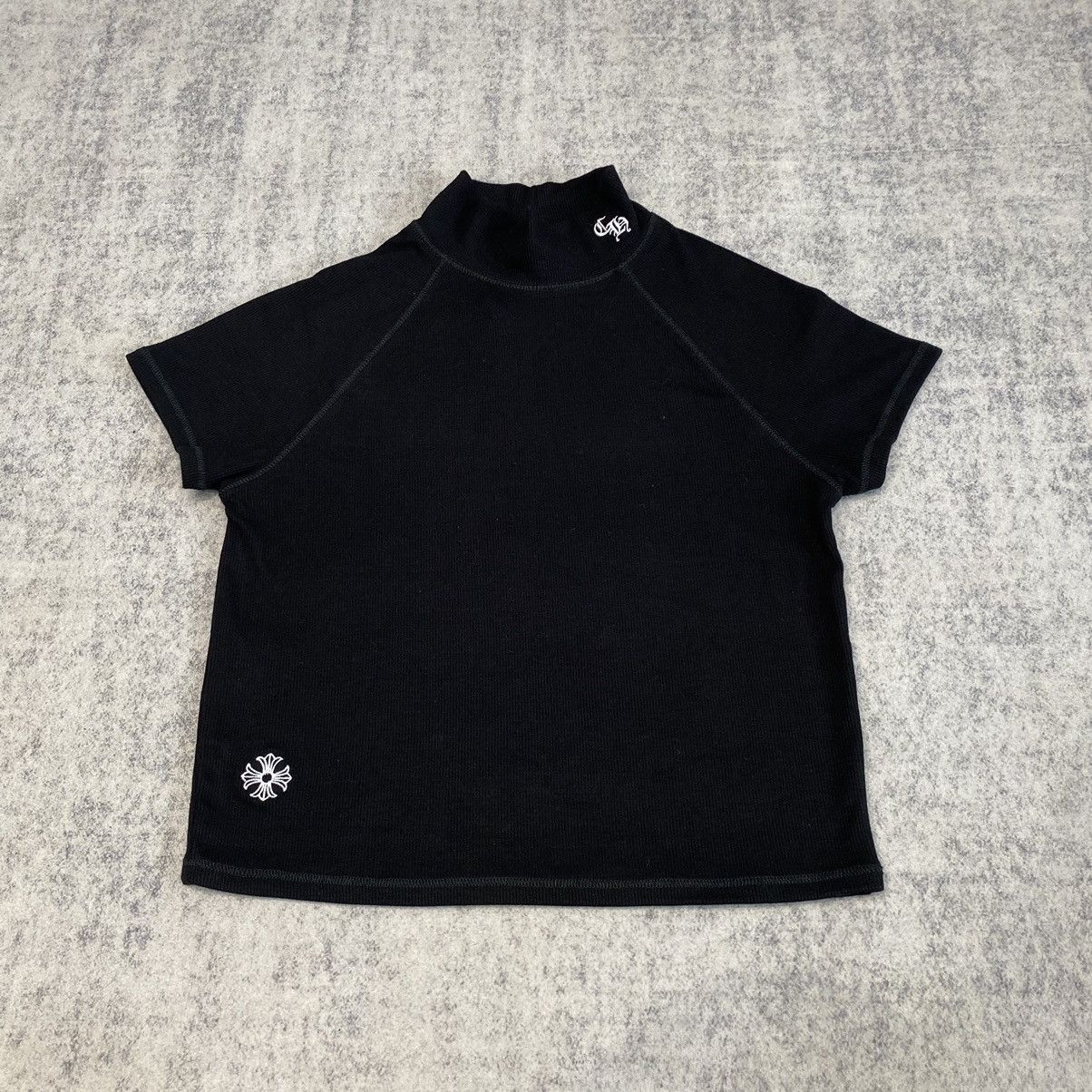 Chrome Hearts Chrome Hearts BAD SEED SS MOCK NECK black Size S / US 4 / IT 40 - 1 Thumbnail