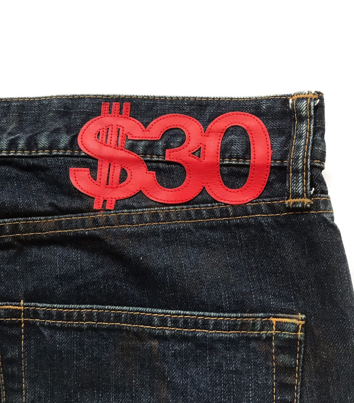 Swagger JAPANESE BRAND SWAGGER DISTRESSED PAINTED JEANS Size US 31 - 9 Thumbnail