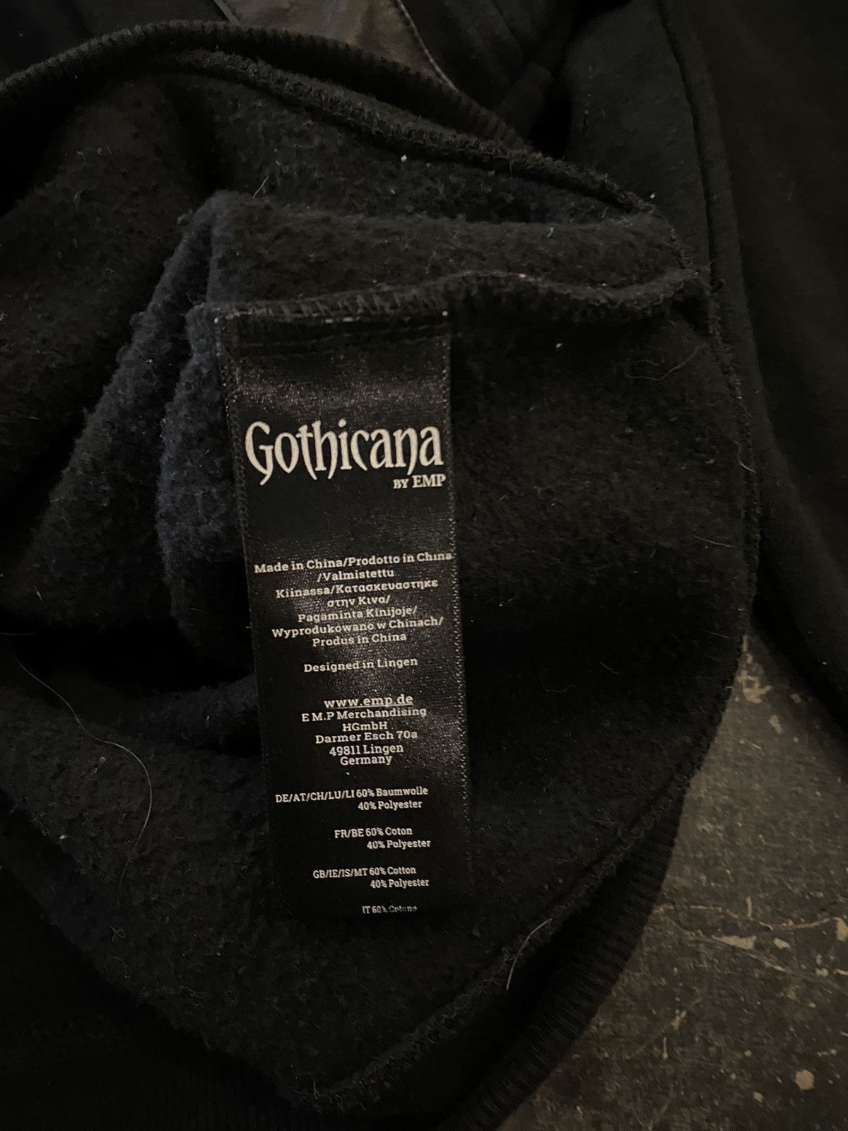 Hysteric Glamour × If Six Was Nine × Japanese Brand Y2k Gothicana by Emp punk gothic hoodie Size US L / EU 52-54 / 3 - 6 Thumbnail