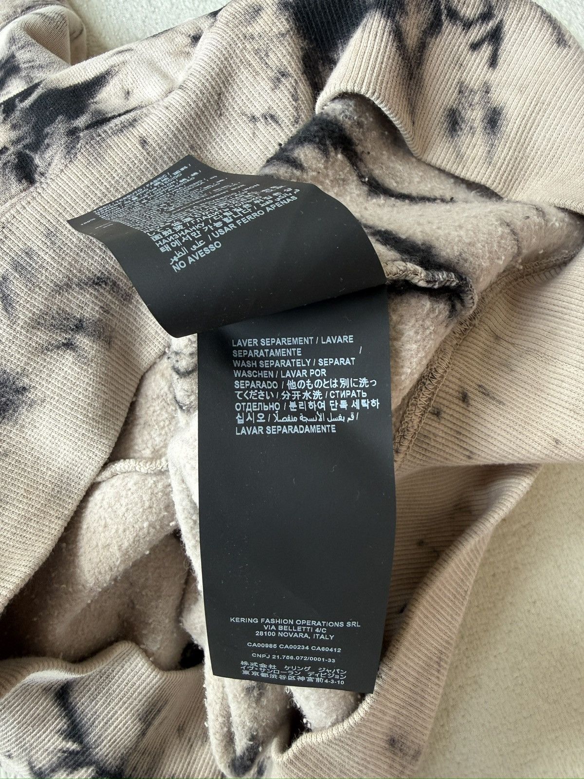 Saint Laurent Paris Rare Saint Laurent Volume Class Tie Dye Hoodie Size S / US 4 / IT 40 - 8 Thumbnail