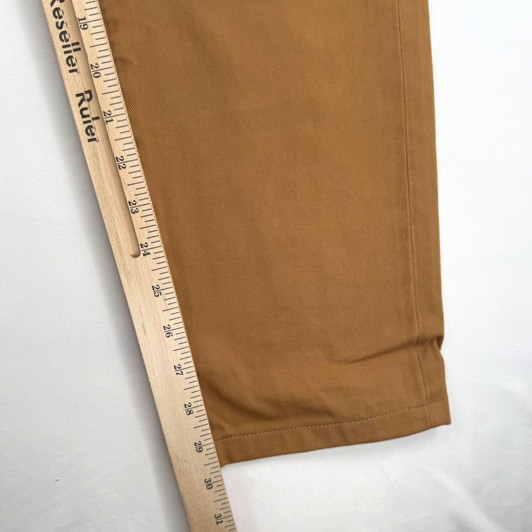 Taylor Stitch Taylor Stitch Pants Mens 31 Slim Fit Chino Casual Brown Cotton Straight Mockile? Size US 31 - 4 Thumbnail