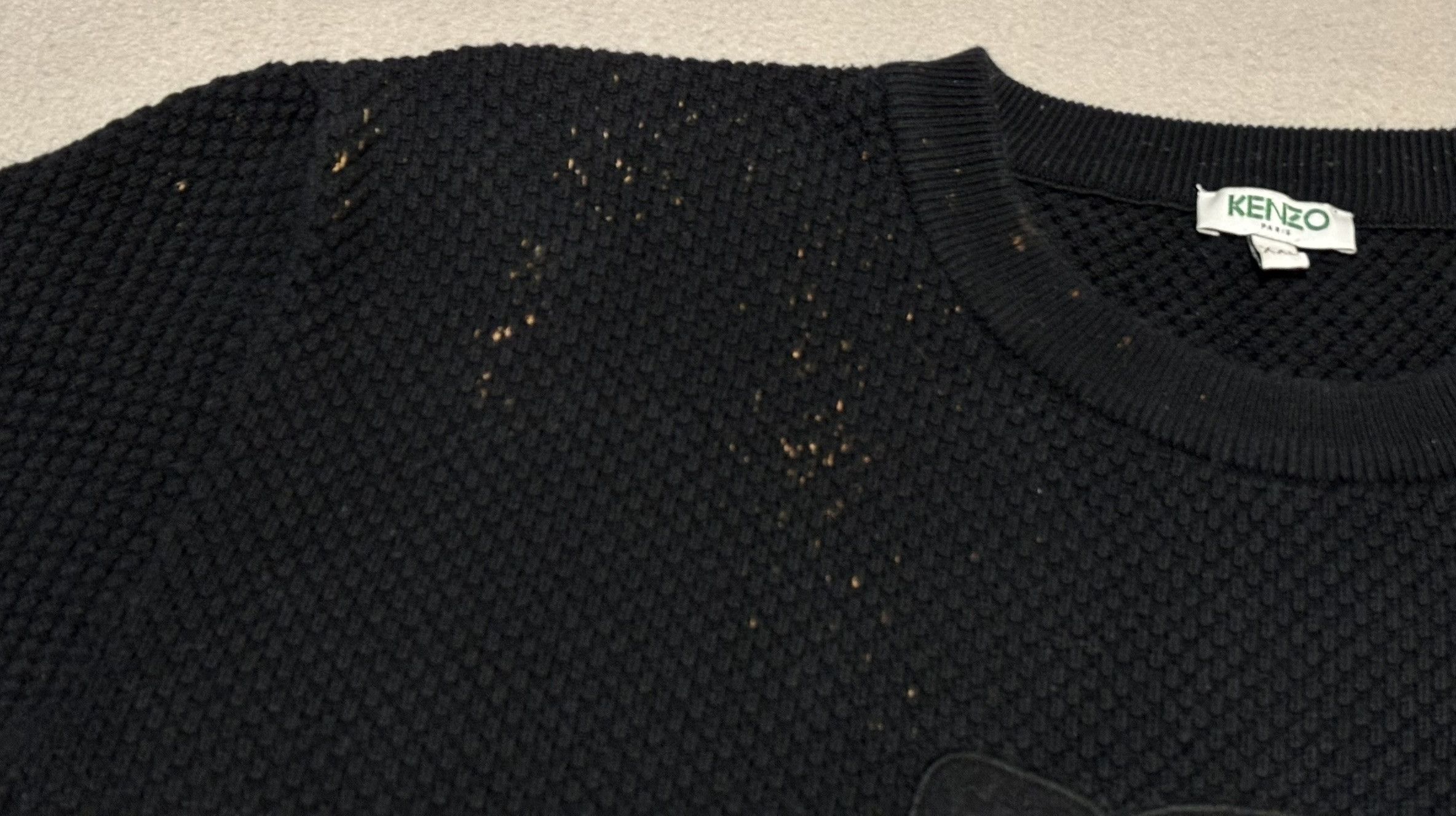 Kenzo Kenzo Tiger Black sweater size XXL Size US XXL / EU 58 / 5 - 13 Thumbnail