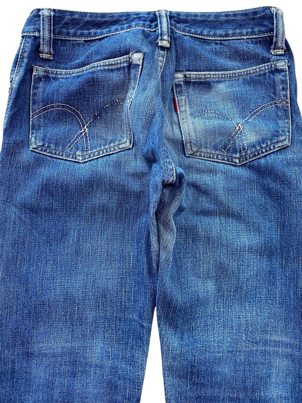 Full Count & Co. Full Count X Selvedge Blue Wash Style Straight Leg Jeans Size US 26 / EU 42 - 4 Thumbnail