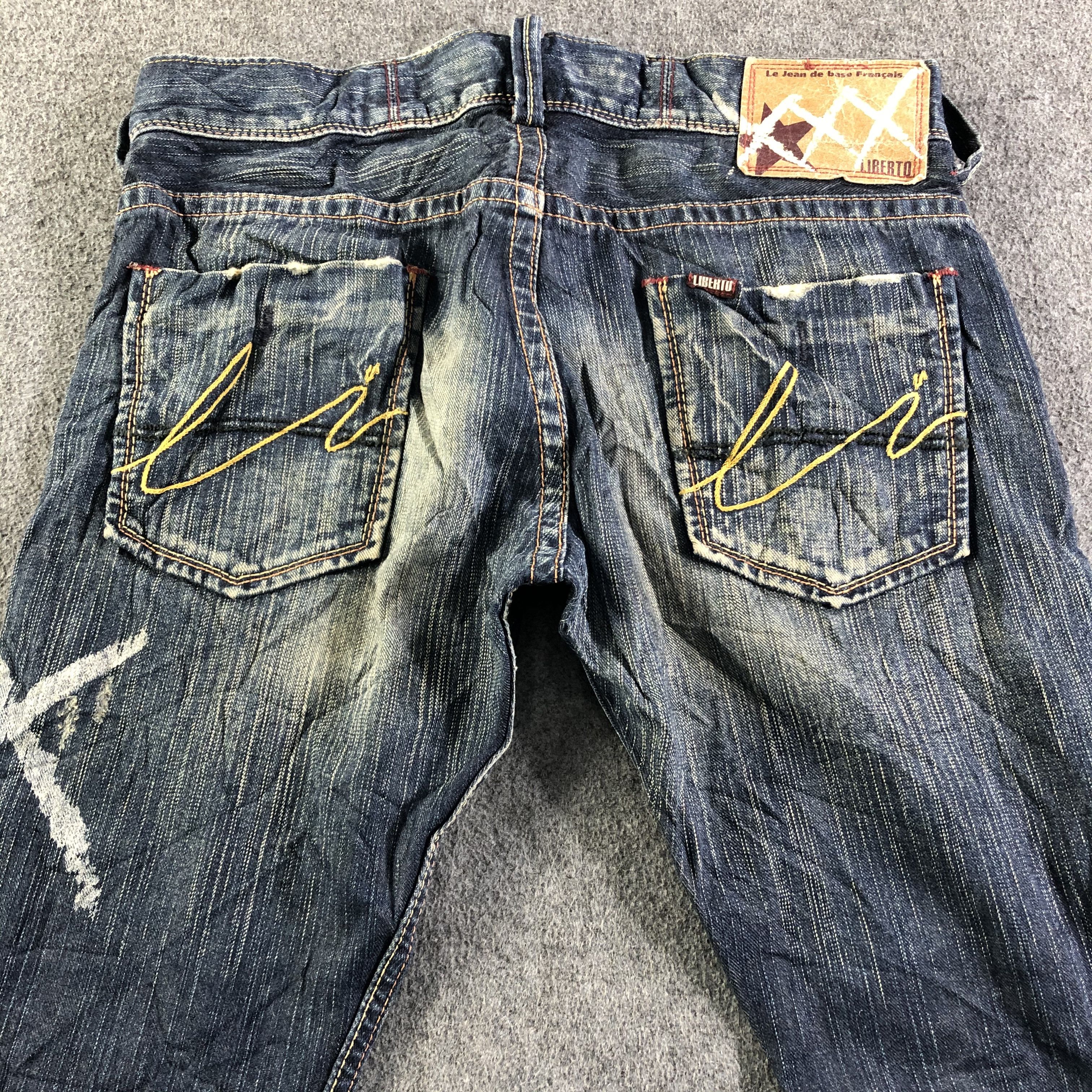 Vintage Vintage Liberto Jeans-J3902 Size US 33 - 4 Thumbnail