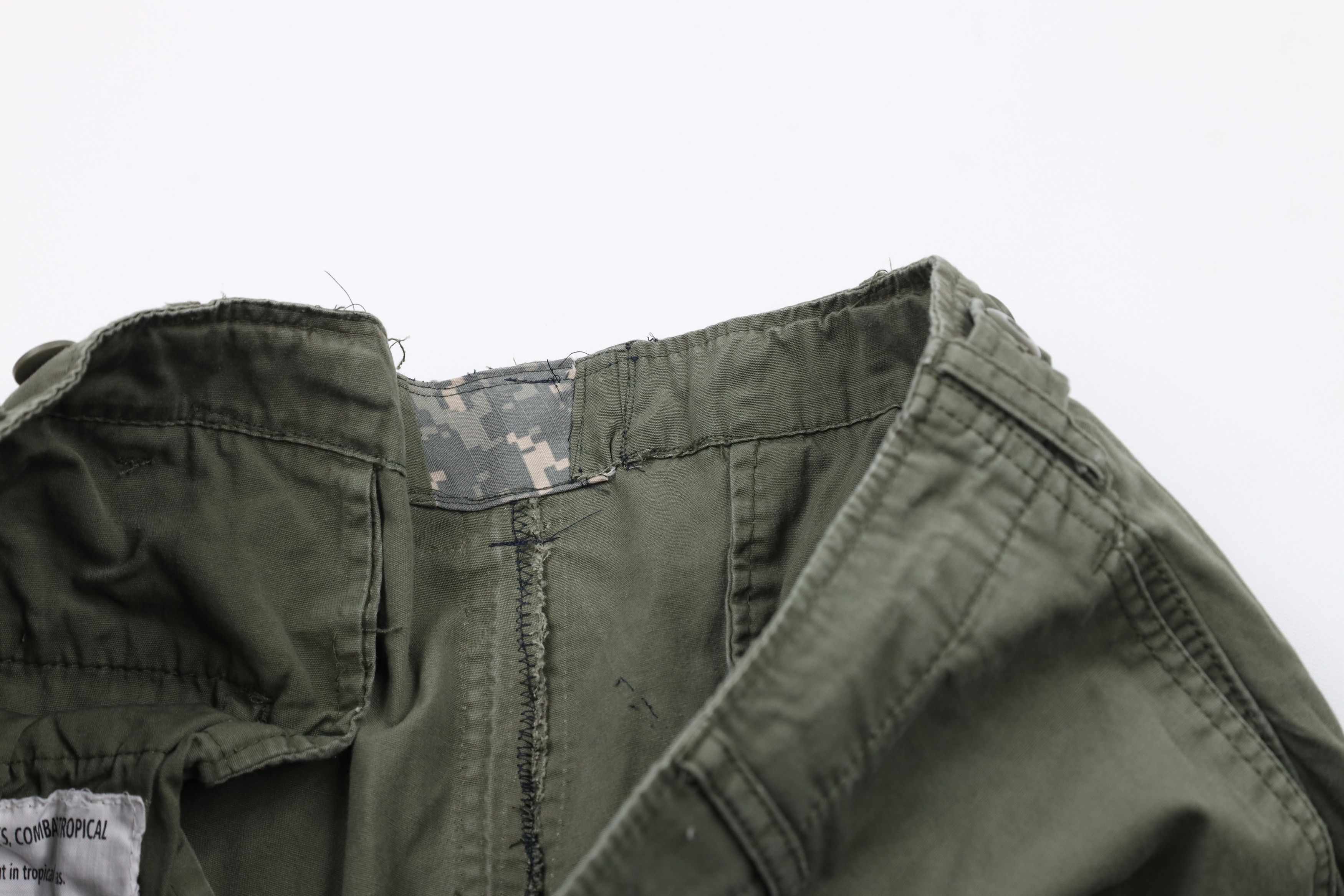 Vintage Vintage 90s German Military Fly Tropical Combat Cargo Pants Size US 36 / EU 52 - 8 Thumbnail