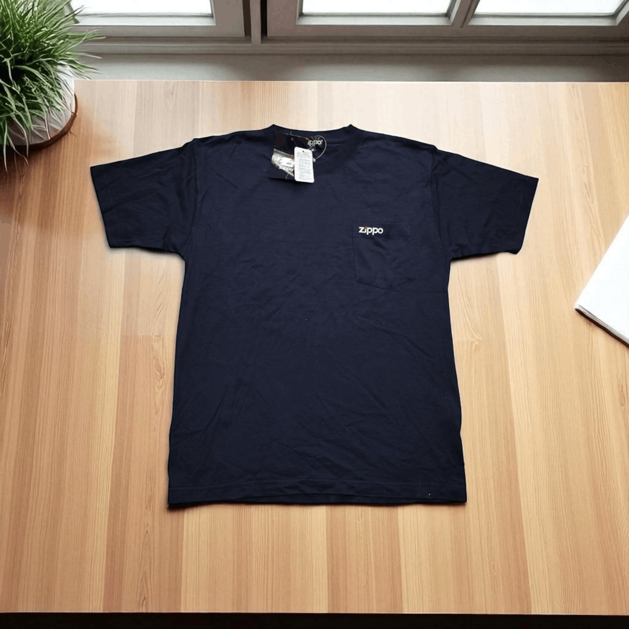 Zippo zippo t shirt pocket tee Size US M / EU 48-50 / 2 - 2 Thumbnail