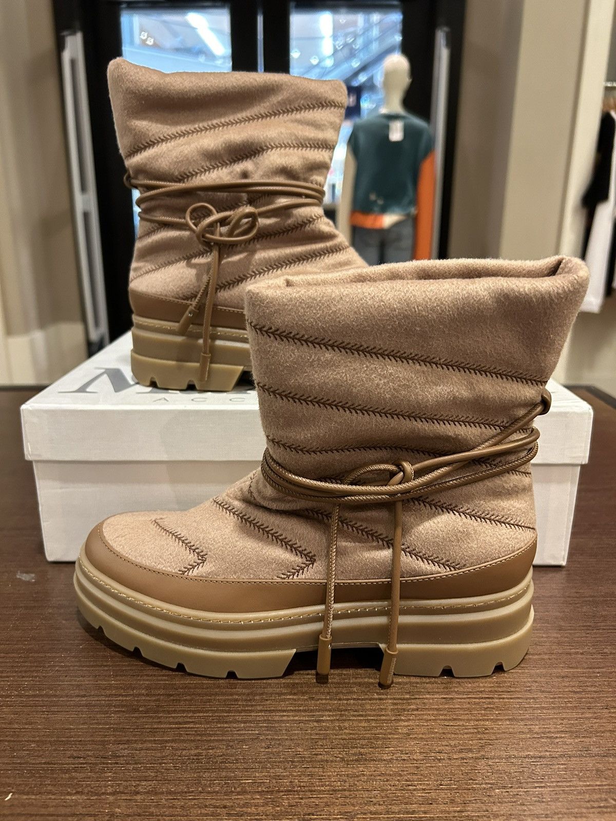 Max Mara Max Mara ‘Haze’ Boots Size US 7.5 / IT 37.5 - 2 Thumbnail