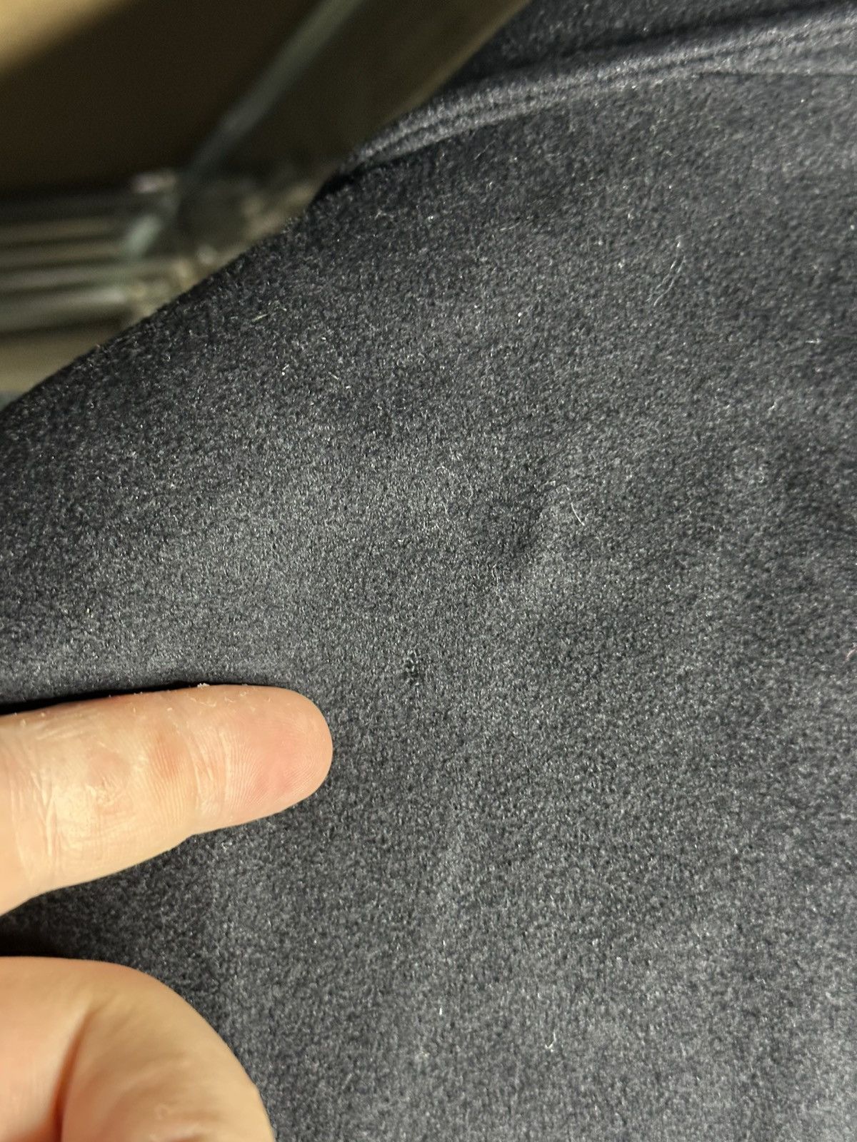 Other Facis Ing Loro Piana Superfine Virgin Wool Black Overcoat Size US L / EU 52-54 / 3 - 9 Thumbnail