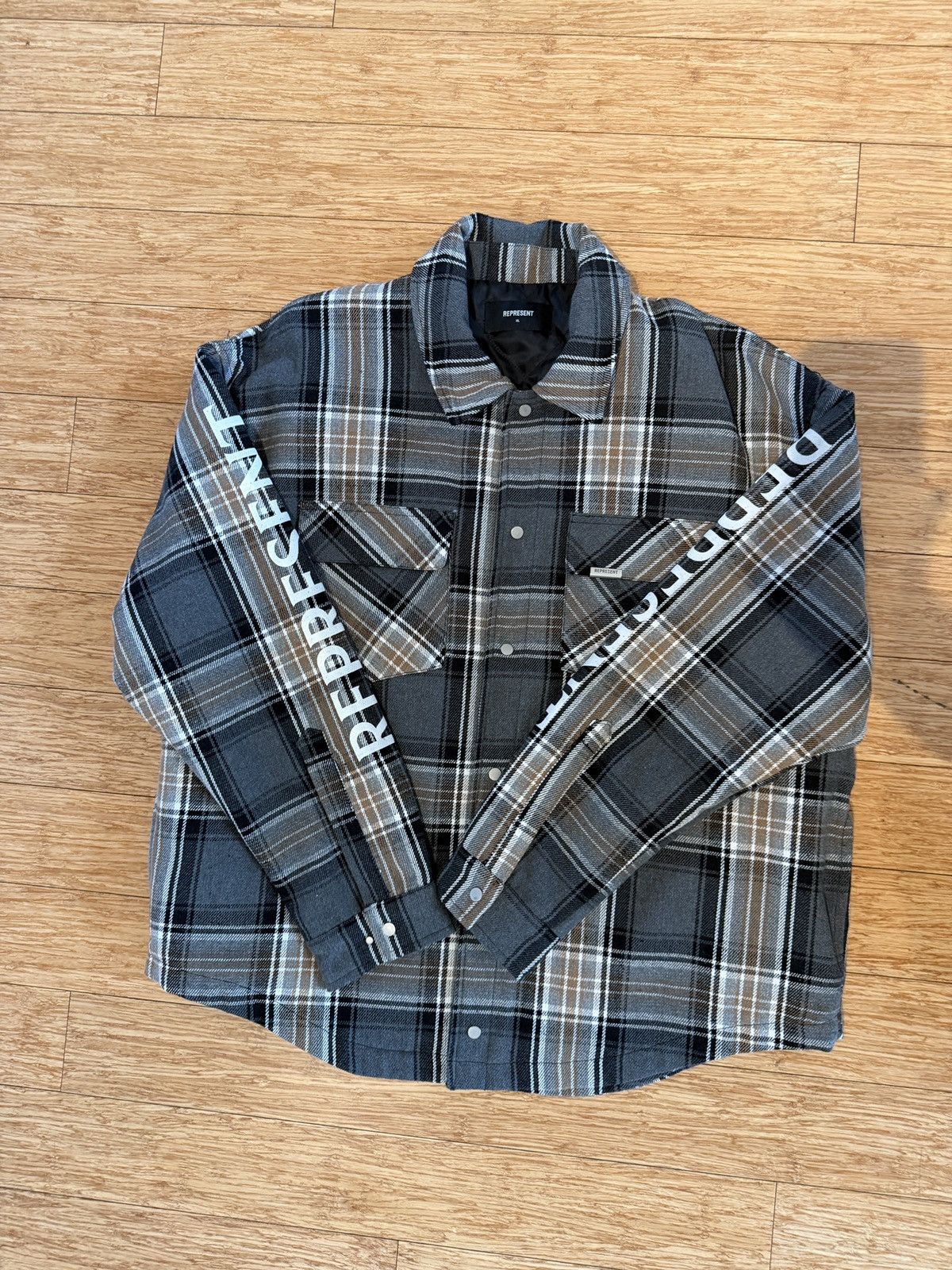 Represent Clo. Represent Heavyweight Flannel Size US XL / EU 56 / 4 - 1 Thumbnail