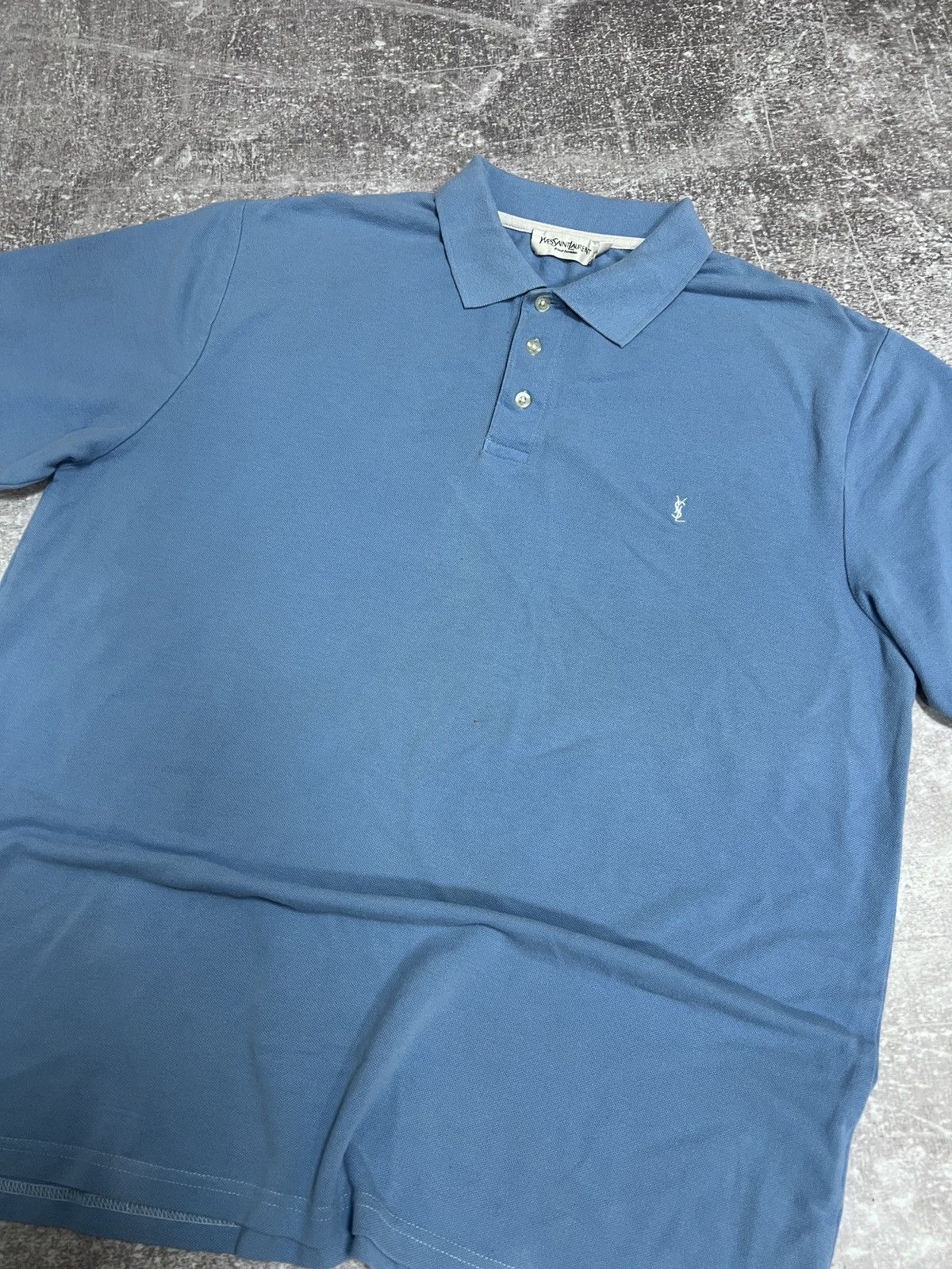 Yves Saint Laurent Yves Saint Laurent t-Shirt Polo Rare Size US XXL / EU 58 / 5 - 2 Thumbnail