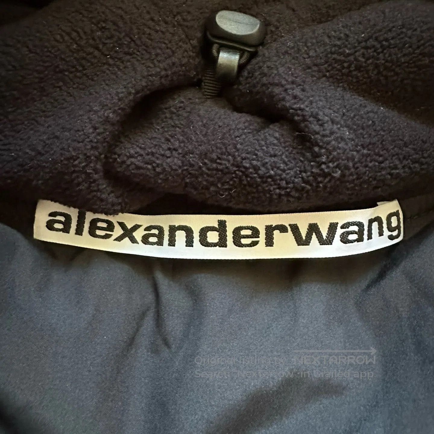 Alexander Wang Alexander Wang Black Zip Hooded Down Jacket. Size US L / EU 52-54 / 3 - 3 Thumbnail