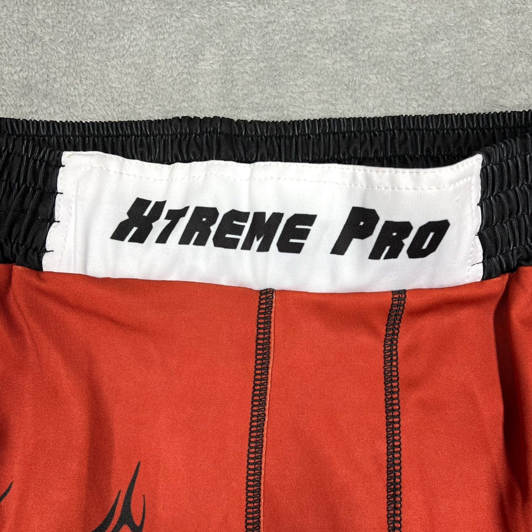 Vintage VINTAGE Xtreme Pro Gear MMA Training Shorts Adult Small 26” Orange EUC Size US 29 - 5 Thumbnail