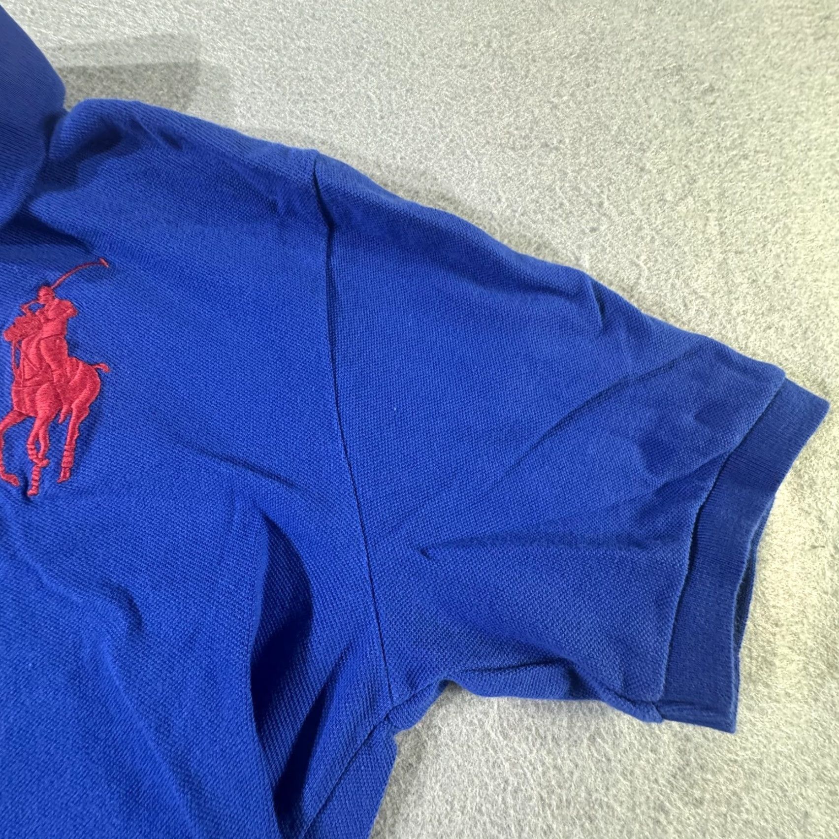 Polo Ralph Lauren Polo Ralph Lauren Shirt Mens XL Blue Classic Fit Big Pony Rugby Number 3 Size US XL / EU 56 / 4 - 4 Thumbnail