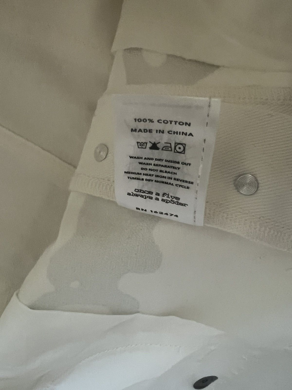 Sp5der SP5DER V3 LOGO WHITE DENIM SHORT Size US 30 / EU 46 - 5 Thumbnail
