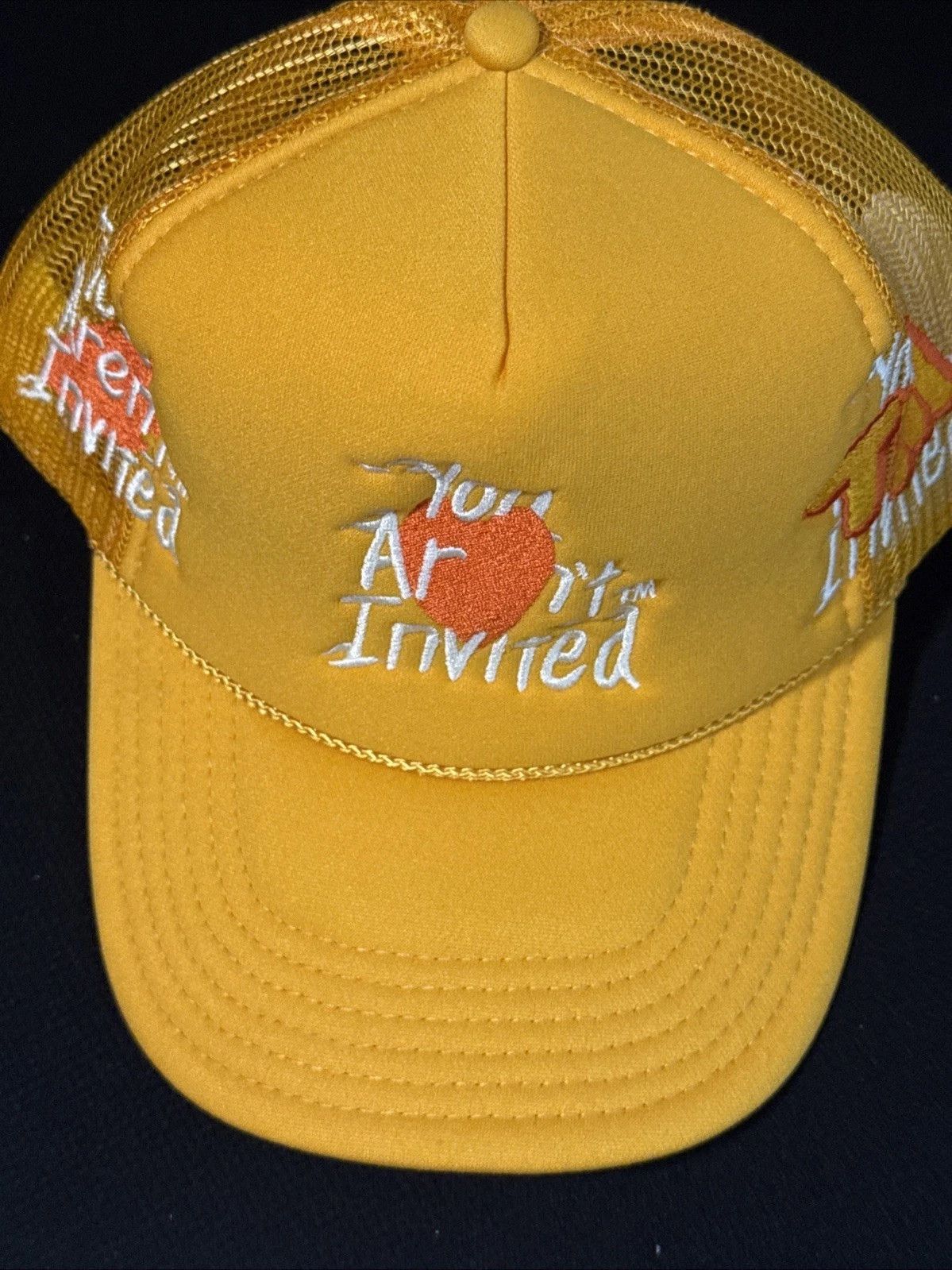 Hyde Park Goods Hyde Park "Slap Patch" Trucker Hat NWT Gold 💛 Size ONE SIZE - 5 Thumbnail