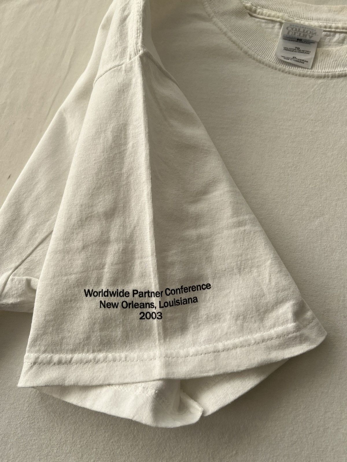 Microsoft Vintage 2003 Microsoft Office Technology Promo T-shirt Size US XL / EU 56 / 4 - 5 Thumbnail