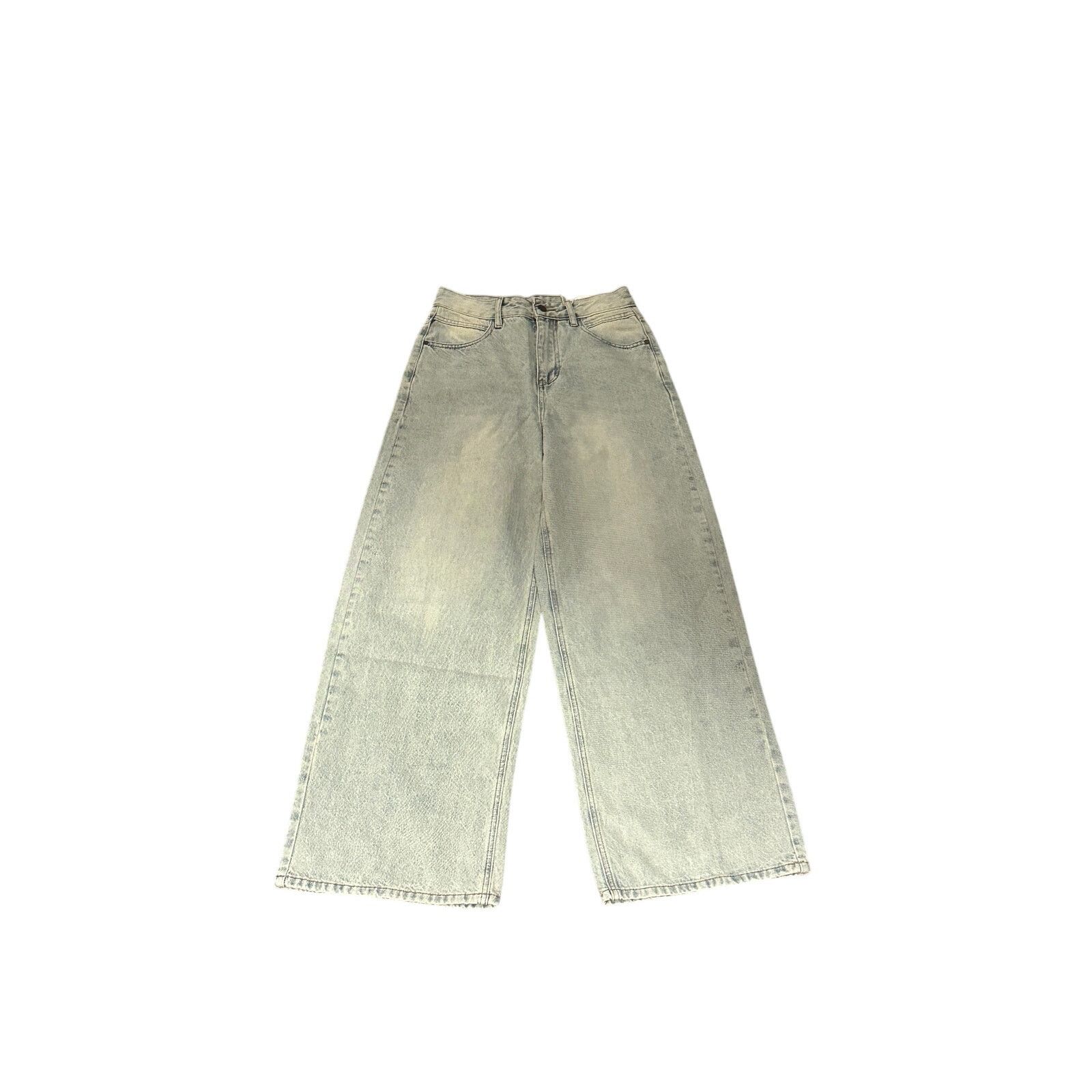 Other Commense Light Wash Blue Wide Leg High Rise Denim Jeans Size 27" / US 4 / IT 40 - 2 Thumbnail