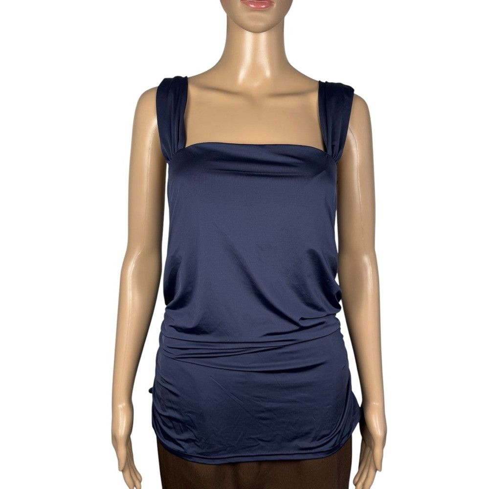 Free People New Free People Intimately Another Round Blue Cami Top Size Size L / US 10 / IT 46 - 2 Thumbnail