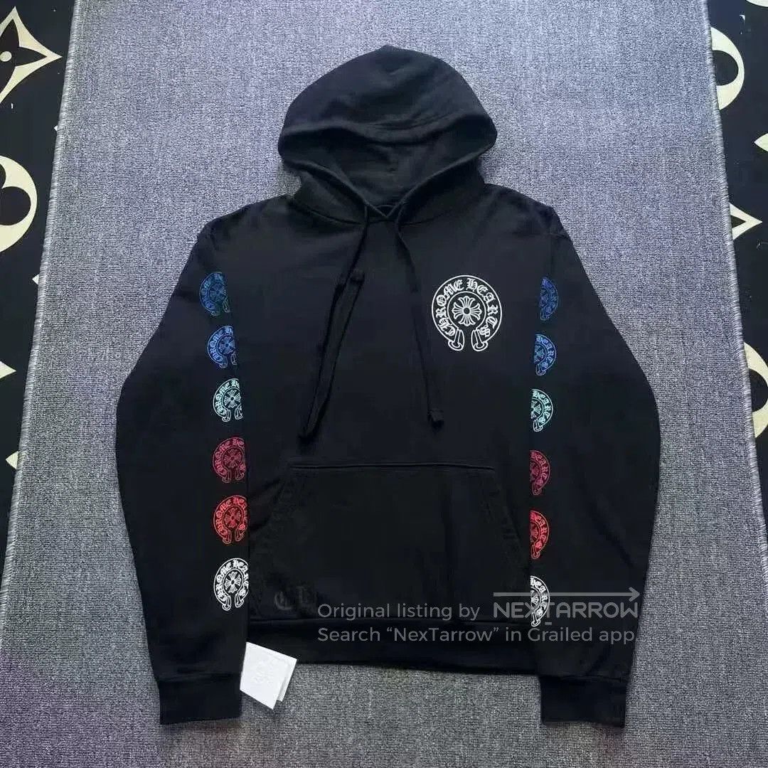 Chrome Hearts chrome hearts black logo hooded sweatshirt. Size US S / EU 44-46 / 1 - 1 Thumbnail