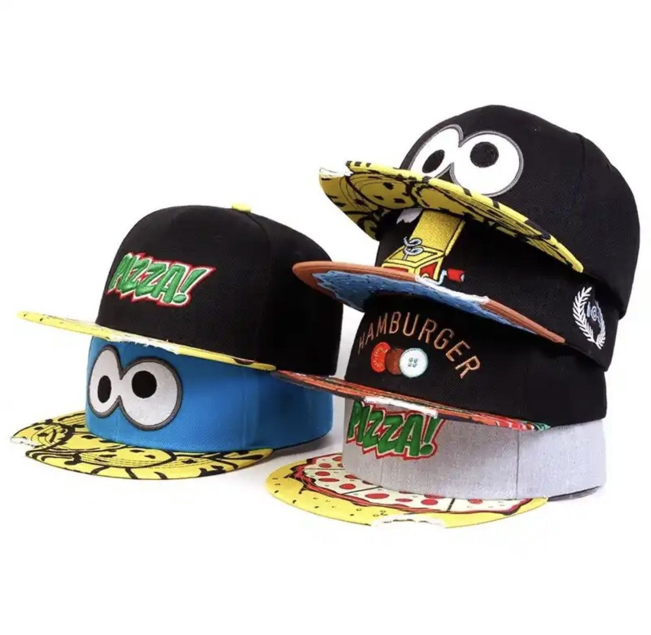 Designer Unisex Machine Fingers Embroidery Hip-hop Adjustable Casual Size ONE SIZE - 7 Thumbnail