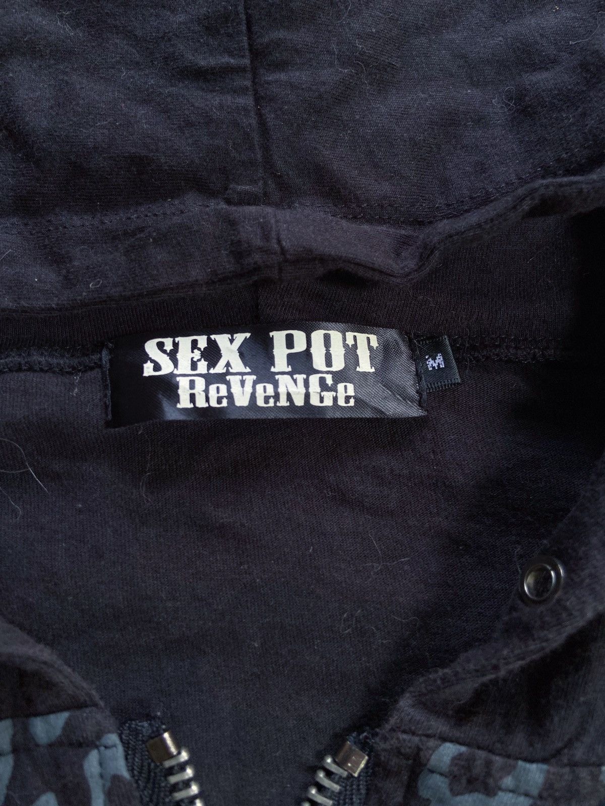 Sex Pot ReVeNGe SEX POT REVENGE PUNK ZIP HOODIE & CAN BE VEST JACKET Size US S / EU 44-46 / 1 - 11 Thumbnail