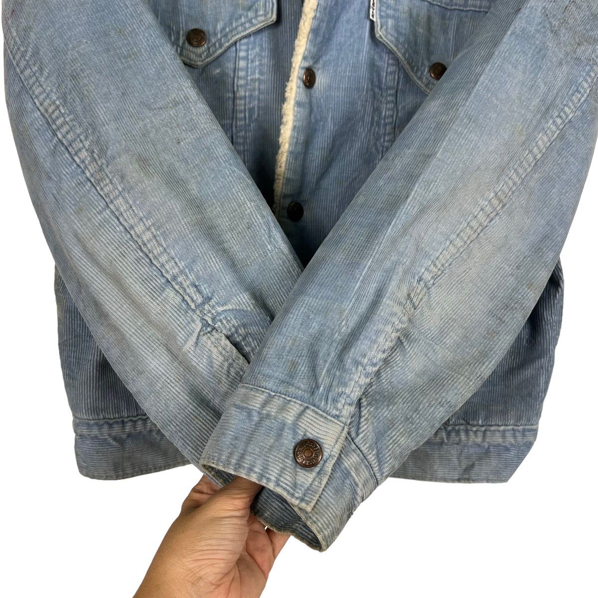 Levi's × Levi's Vintage Clothing × Vintage 🔥70s VINTAGE LEVIS CORDUROY SHEARLING JACKET MADE IN USA Size US S / EU 44-46 / 1 - 14 Thumbnail