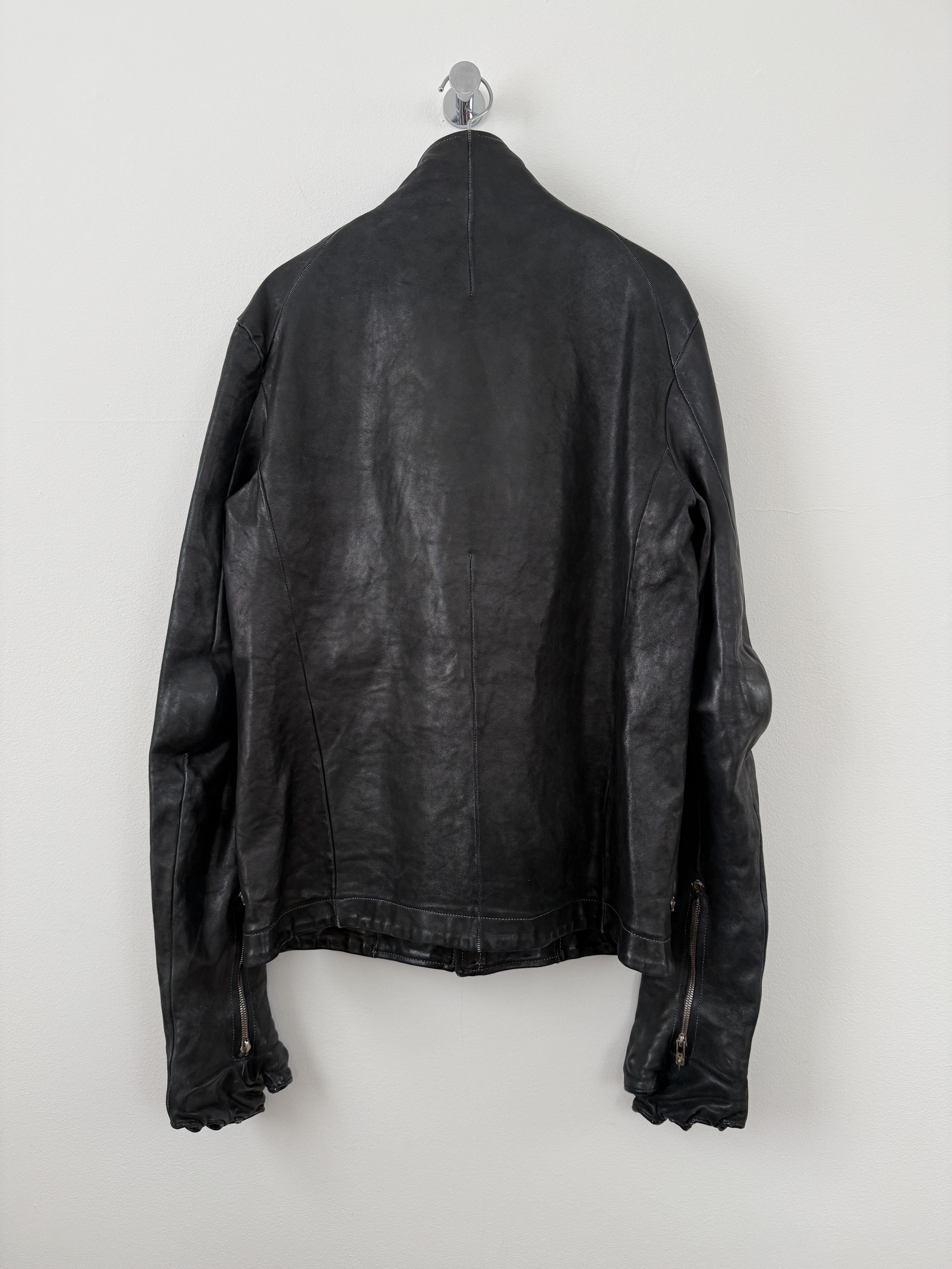 Carol Christian Poell Horse Leather Concealed Prosthetic Gloved Jacket Size US L / EU 52-54 / 3 - 4 Thumbnail