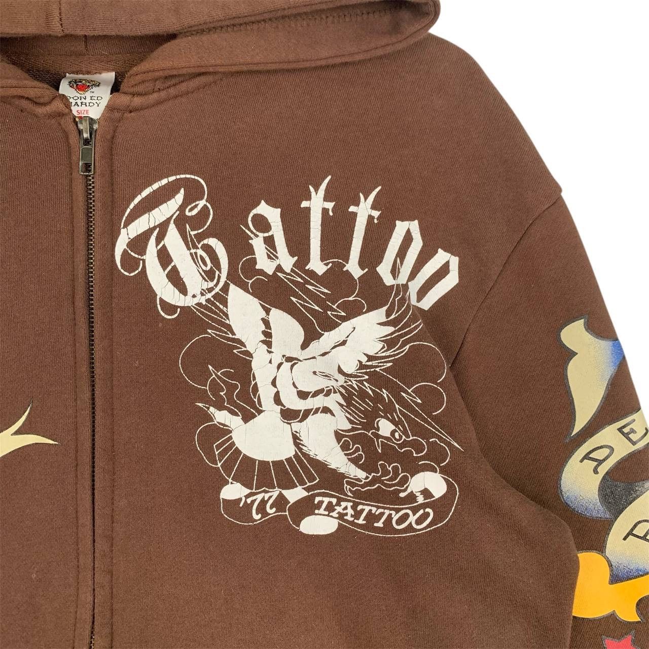 Christian Audigier Vintage Hoodie Ed Hardy By Christian Audigier Size M Size US M / EU 48-50 / 2 - 3 Thumbnail