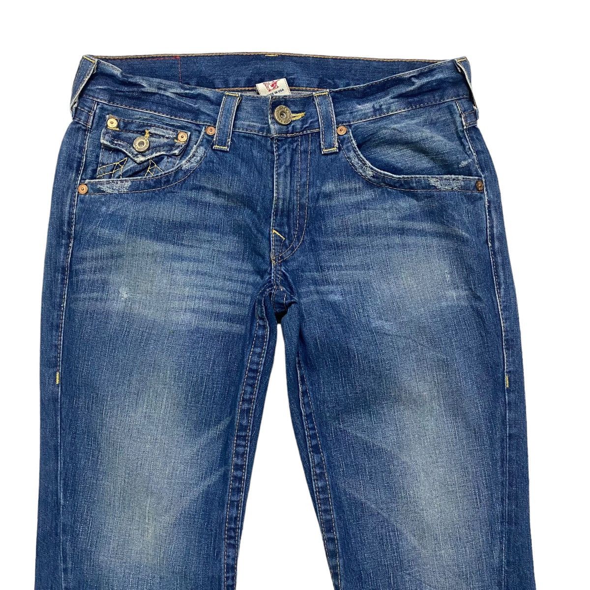 True Religion Vintage True Religion Joey Denim Flare Jeans Size US 34 / EU 50 - 3 Thumbnail