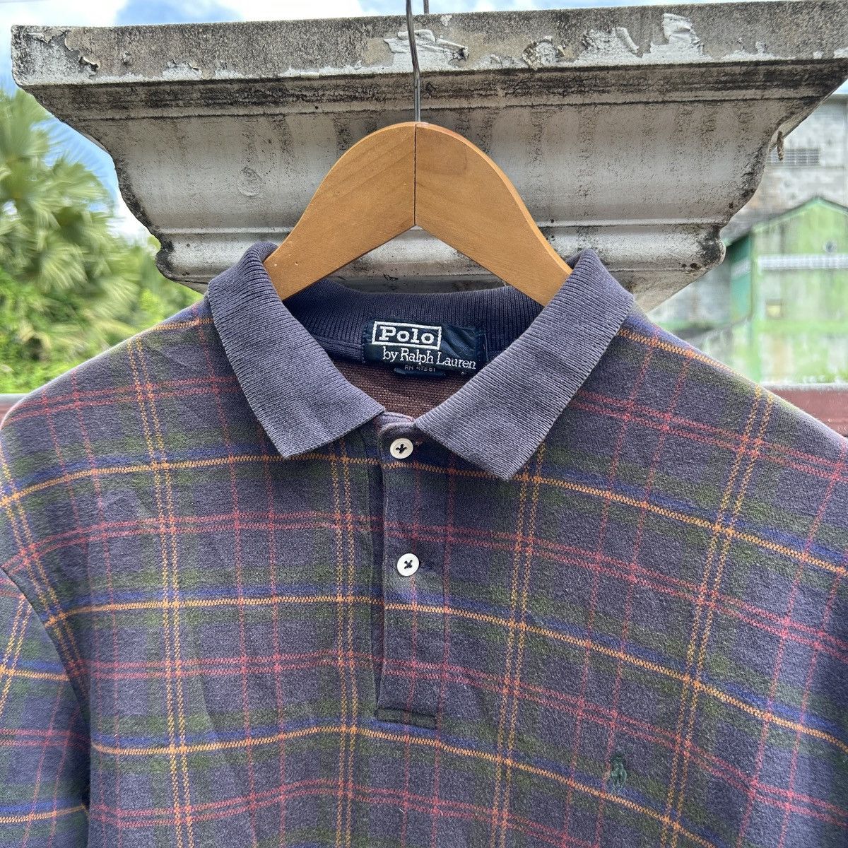 Polo Ralph Lauren Vintage Polo Ralph Lauren Plaid Flannel Shirt Sunfadded Size US S / EU 44-46 / 1 - 1 Thumbnail
