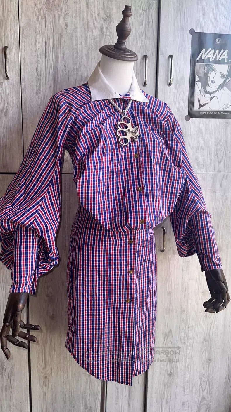 Vivienne Westwood Vivienne Westwood Show Model Shirt Dress, Lantern Sleeves, Size XS / US 0-2 / IT 36-38 - 3 Thumbnail