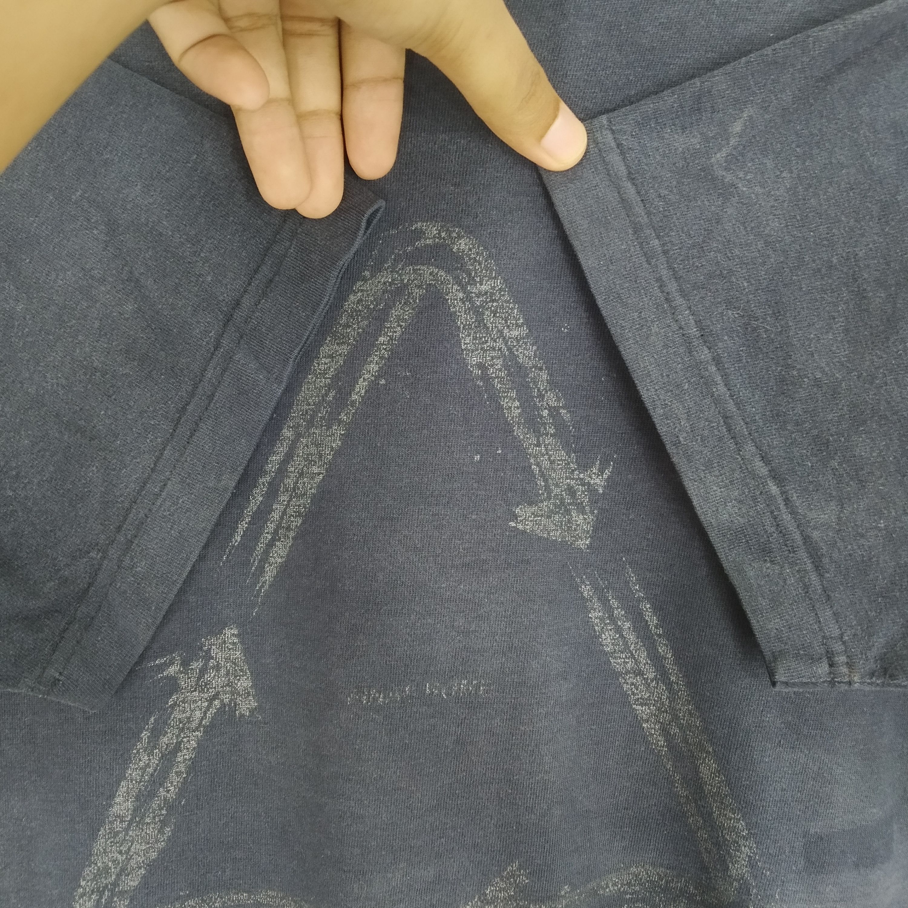 Final Home Vintage Final Home Japan Brand Black Streetwear T-shirt Size US M / EU 48-50 / 2 - 7 Thumbnail