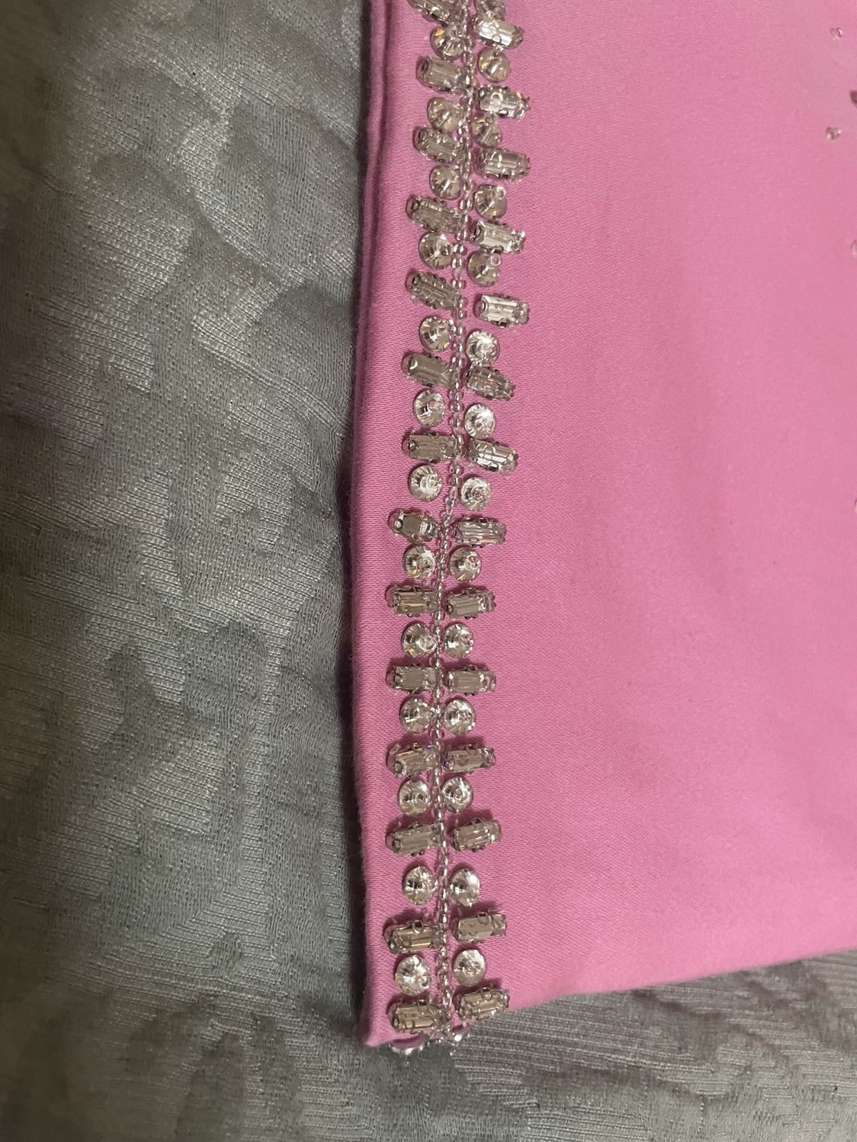 Neiman Marcus DES PHEMMES crystal skirt Size 28" / US 6 / IT 42 - 4 Thumbnail