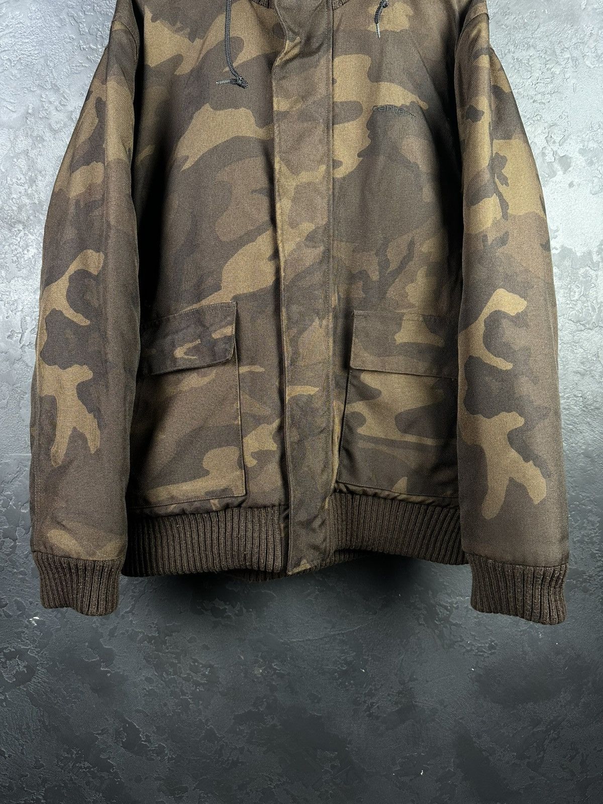 Carhartt × Vintage Vintage Carhartt Cordura Jacket Camo Men’s Size US XL / EU 56 / 4 - 5 Thumbnail