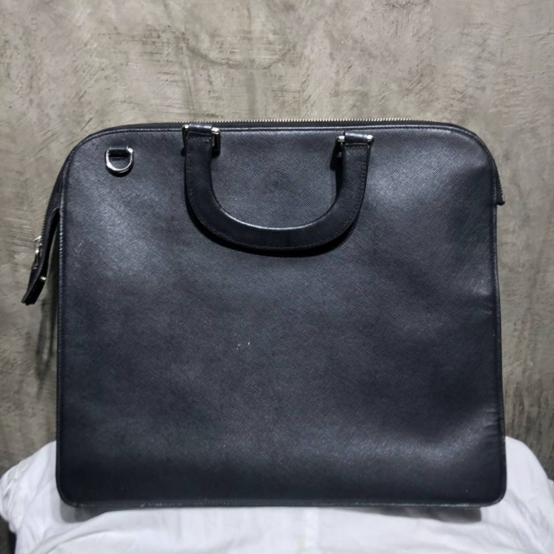 Prada Prada Black Saffiano business bag Size ONE SIZE - 3 Thumbnail