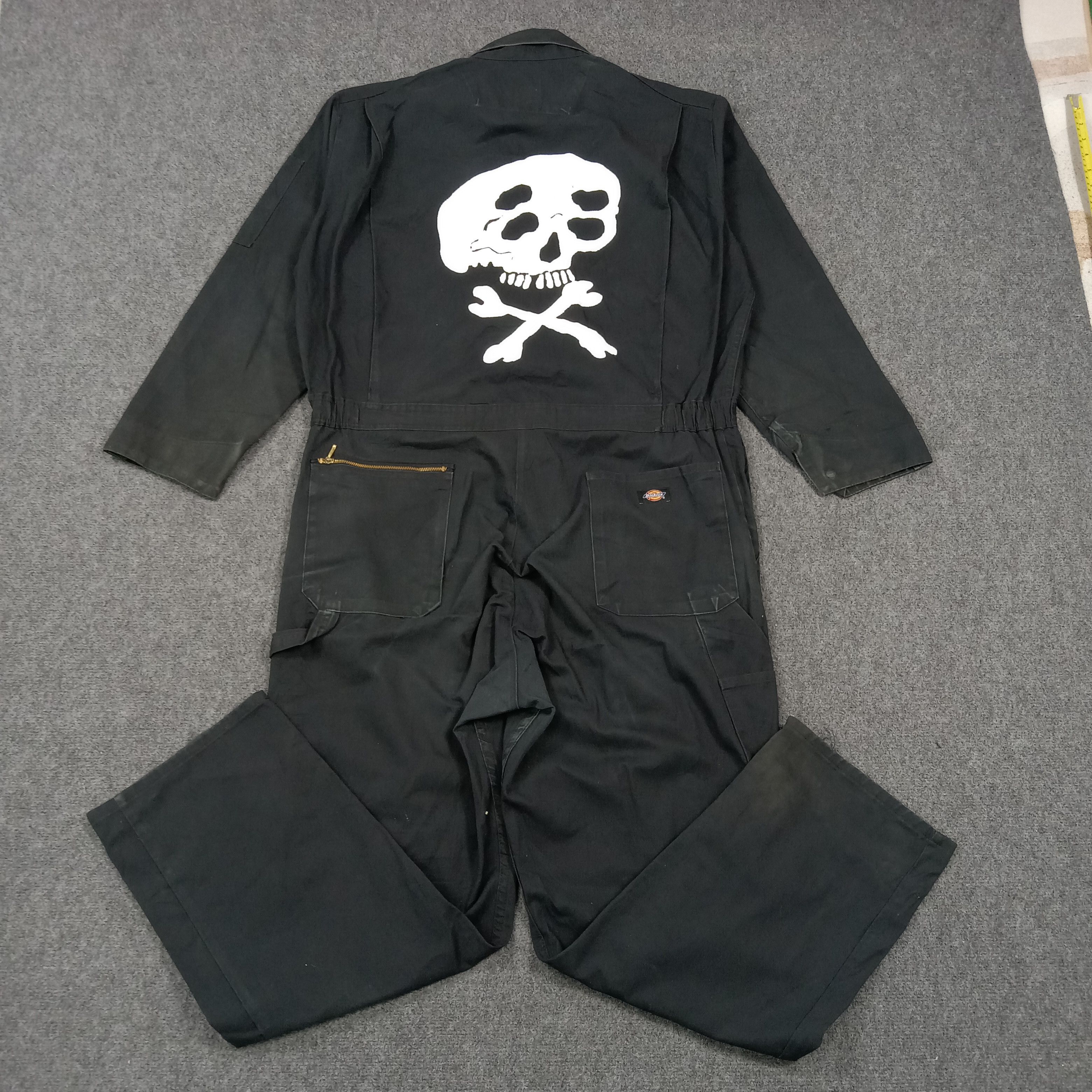 Dickies Dickies Skull Logo Workwear Coverall Jacket C277N20 Size US L / EU 52-54 / 3 - 1 Thumbnail