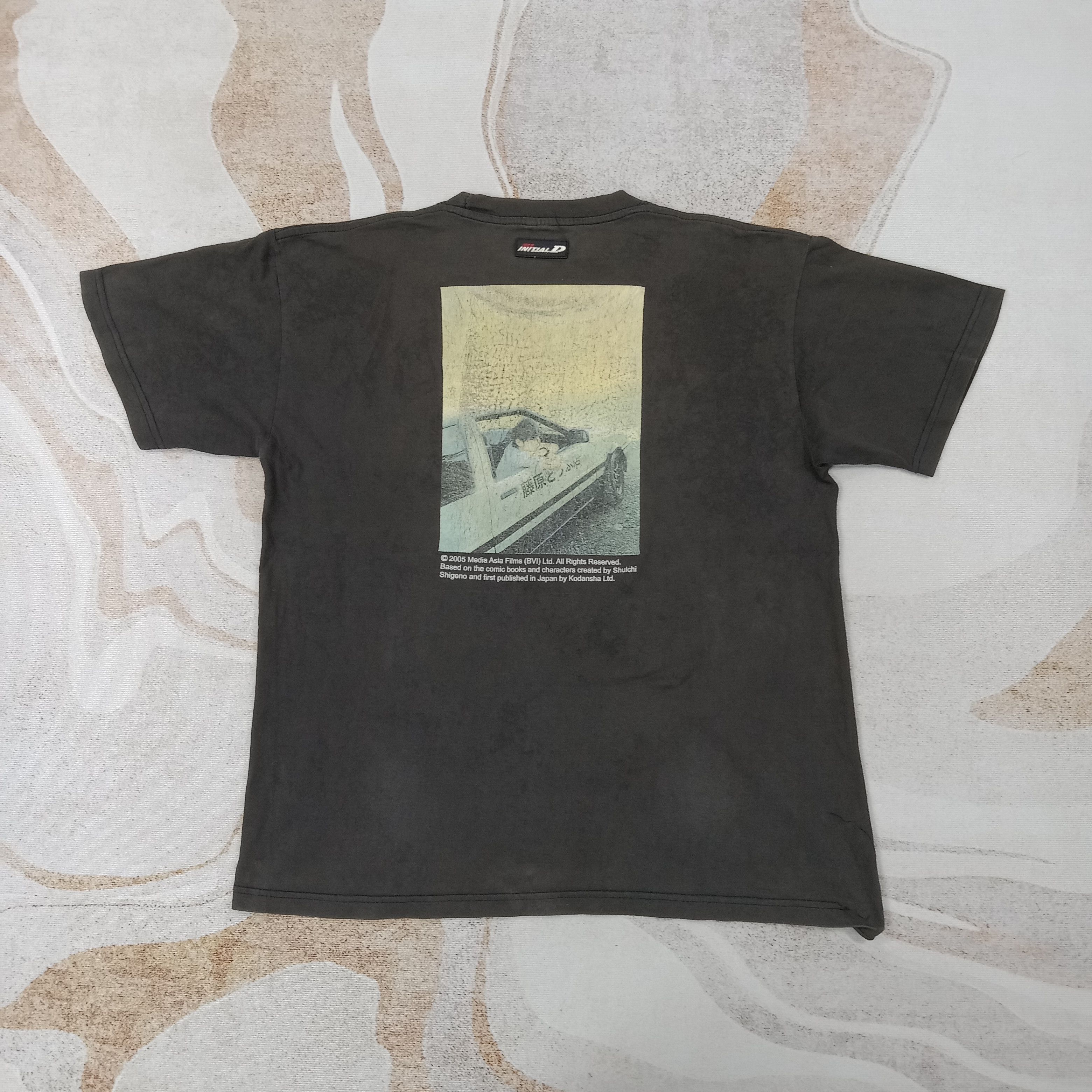 Japanese Brand Initial D Japanese Anime Racing Movie Tshirt C259N65 Size US L / EU 52-54 / 3 - 1 Thumbnail